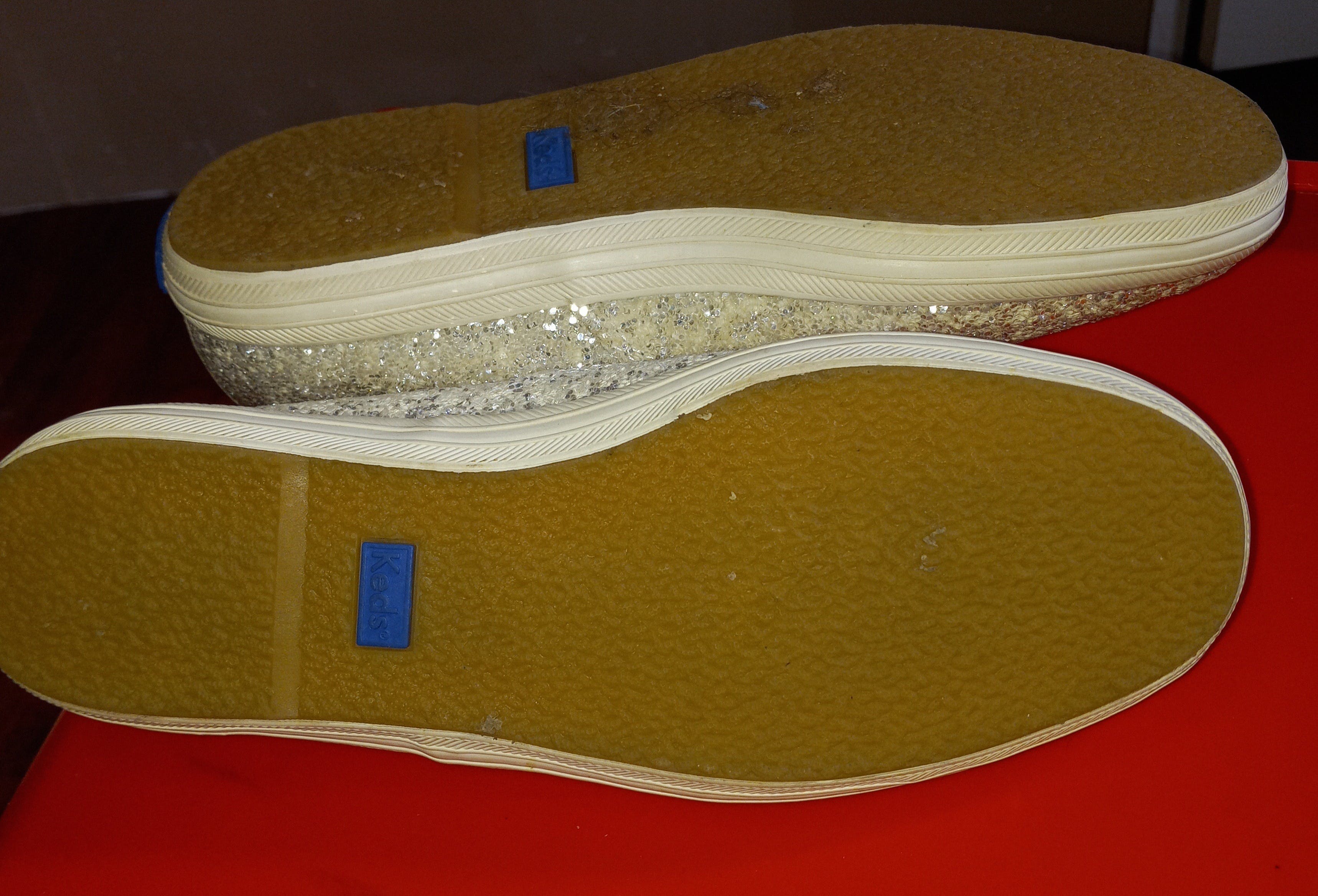 00’s Sparkly Glamor Designer Sneakers by Kate Spade Keds - Image 4