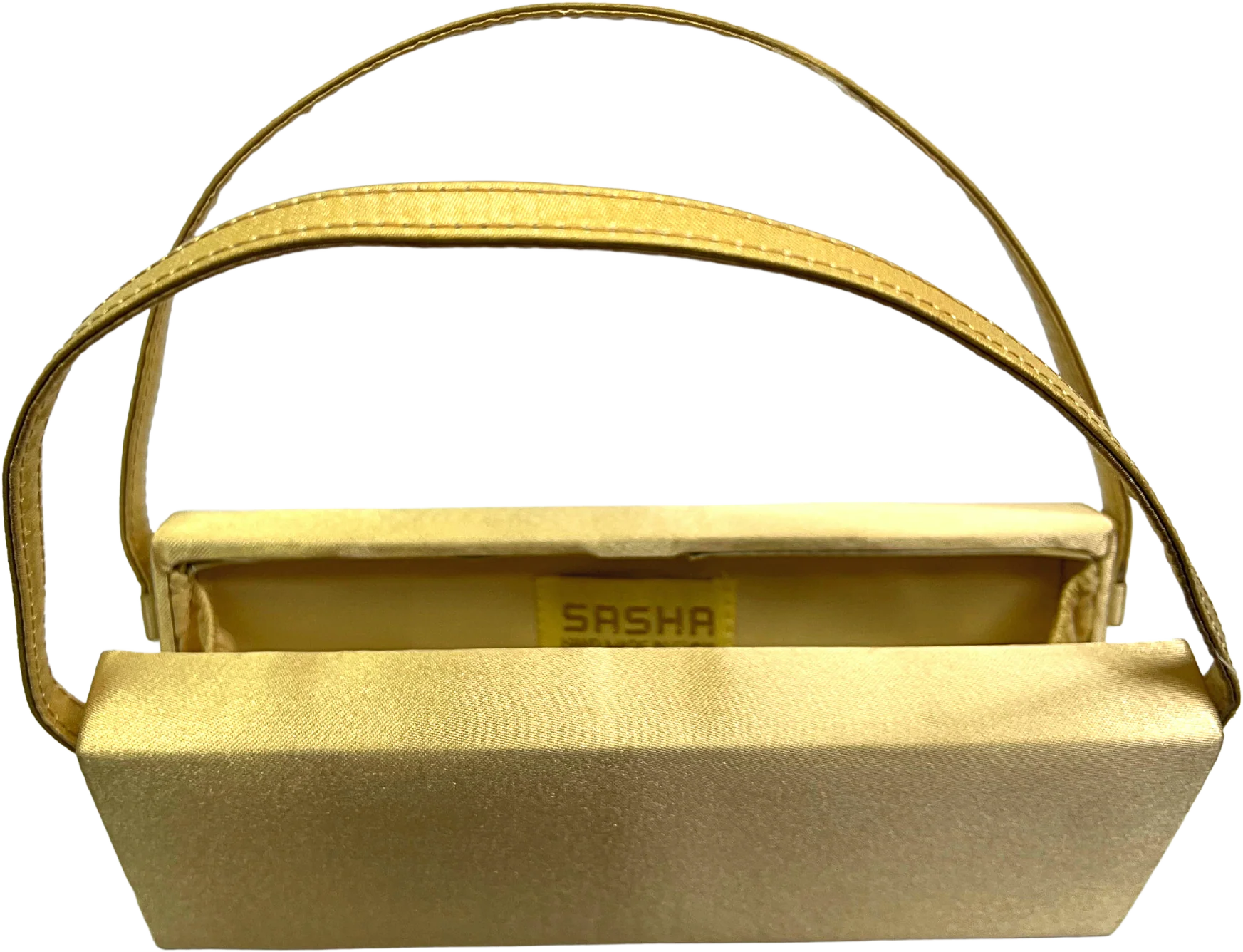 00s Sasha Gold Rectangle Mini Micro Purse by Sasha - Image 2