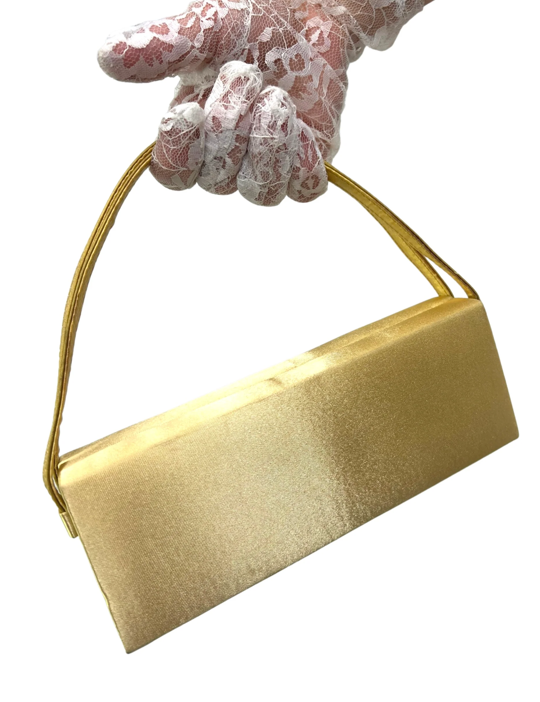 00s Sasha Gold Rectangle Mini Micro Purse by Sasha - Image 7