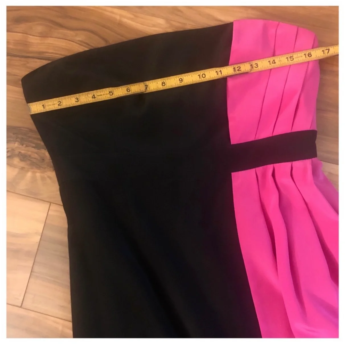 00s New York Colorblock Strapless Dress Sz 8 by Tibi - Image 6