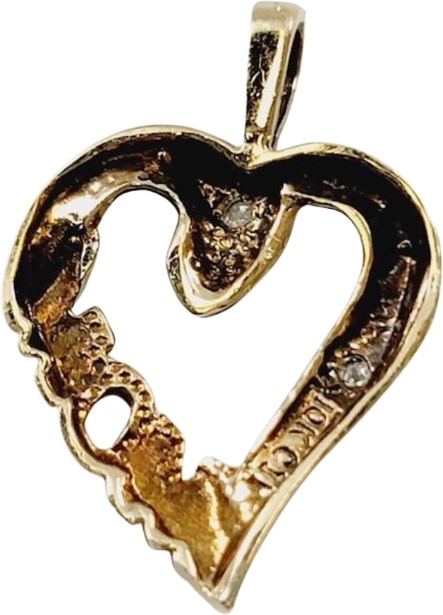 00s 10k Solid Gold Pendant - Image 2