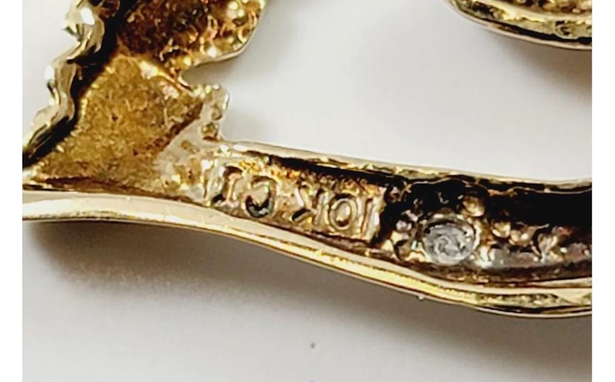 00s 10k Solid Gold Pendant - Image 5