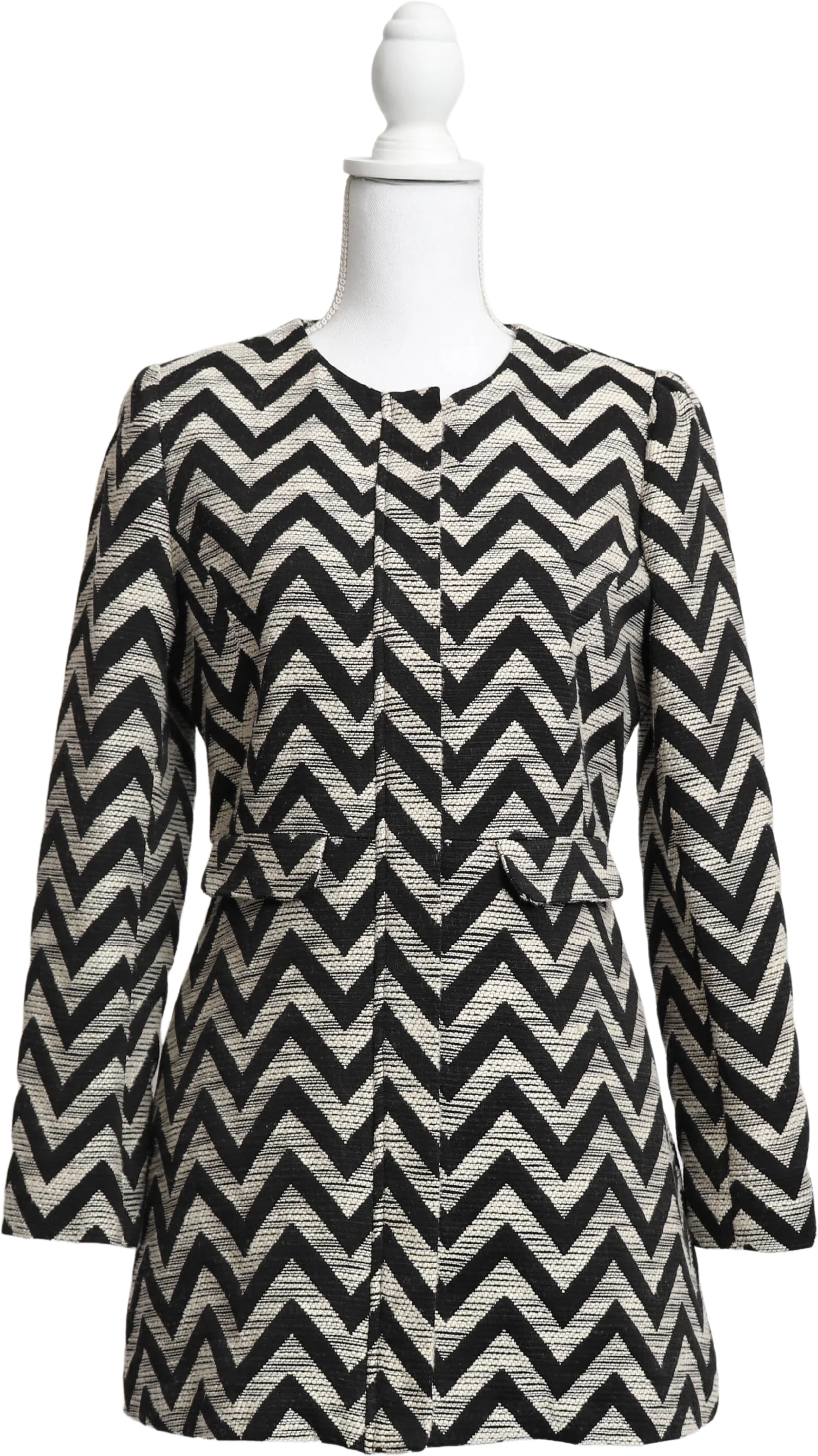 00s Anne Fontaine Black and White Jacket S by  Anne Fontaine