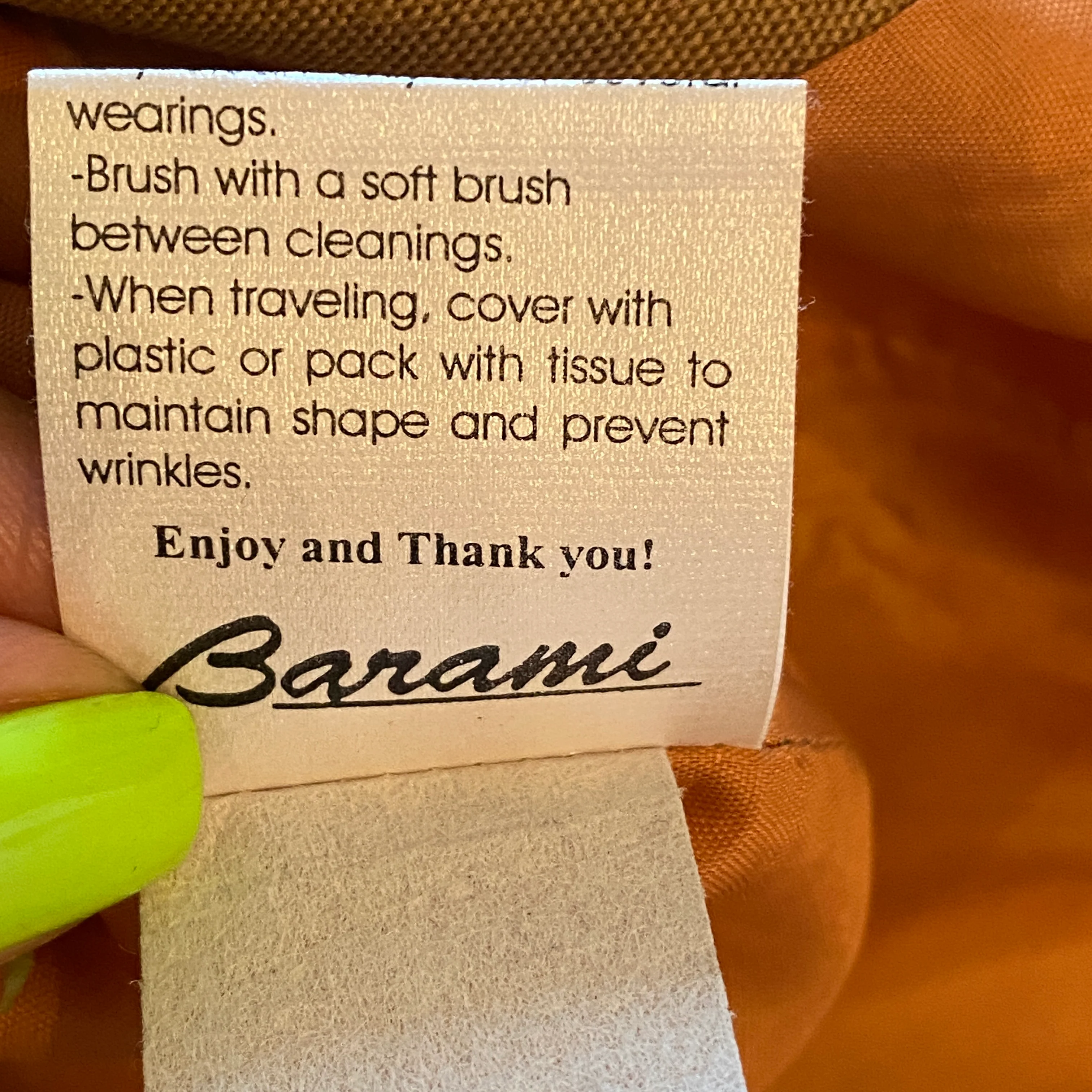 00s Camel Linen All Season Blazer By Barami - Image 8
