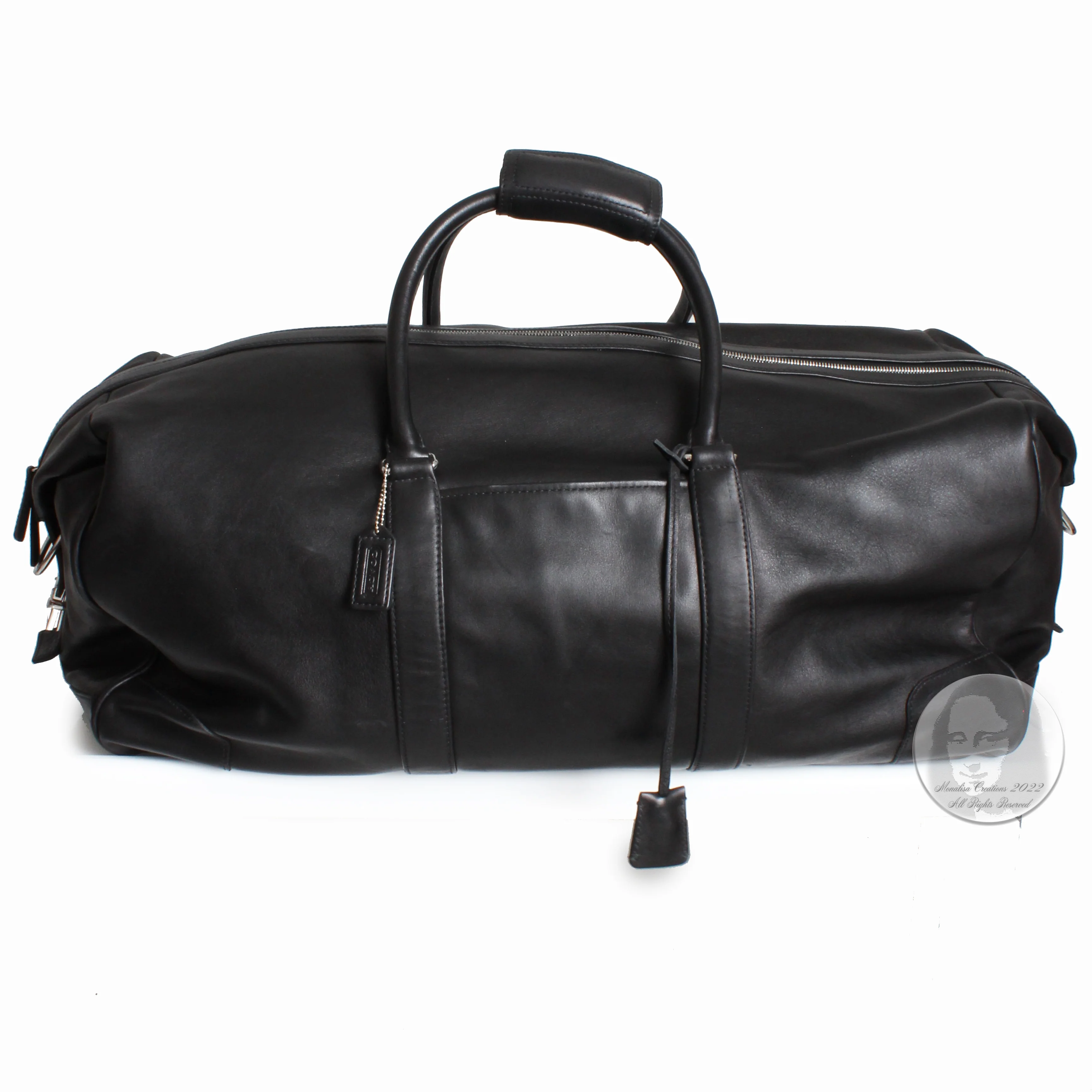00s Hamptons Large Cabin Bag Duffel Travel Bag #5409 By Coach - Image 6