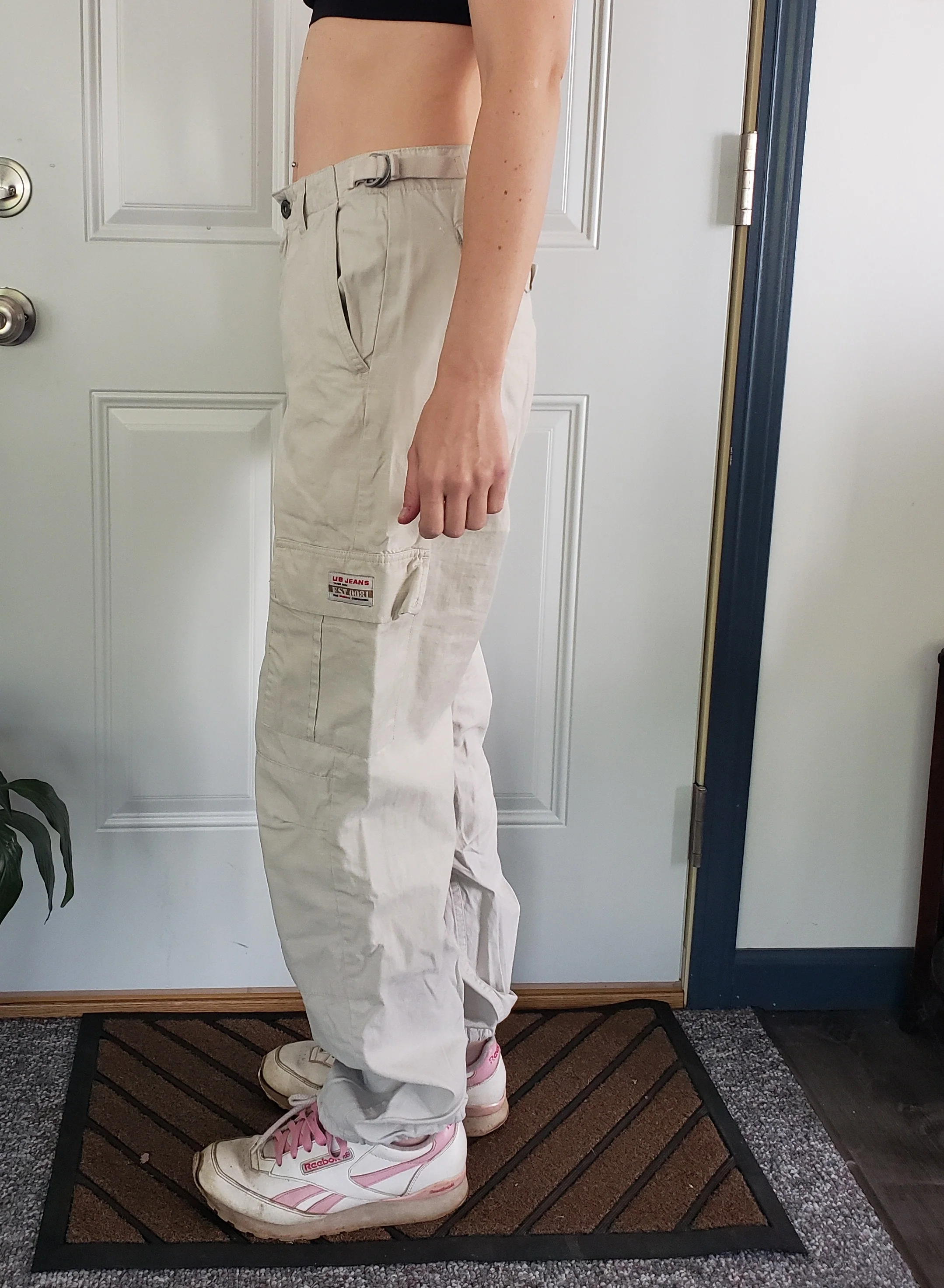 00s Khaki Cargo Pants By Unionbay - Image 4