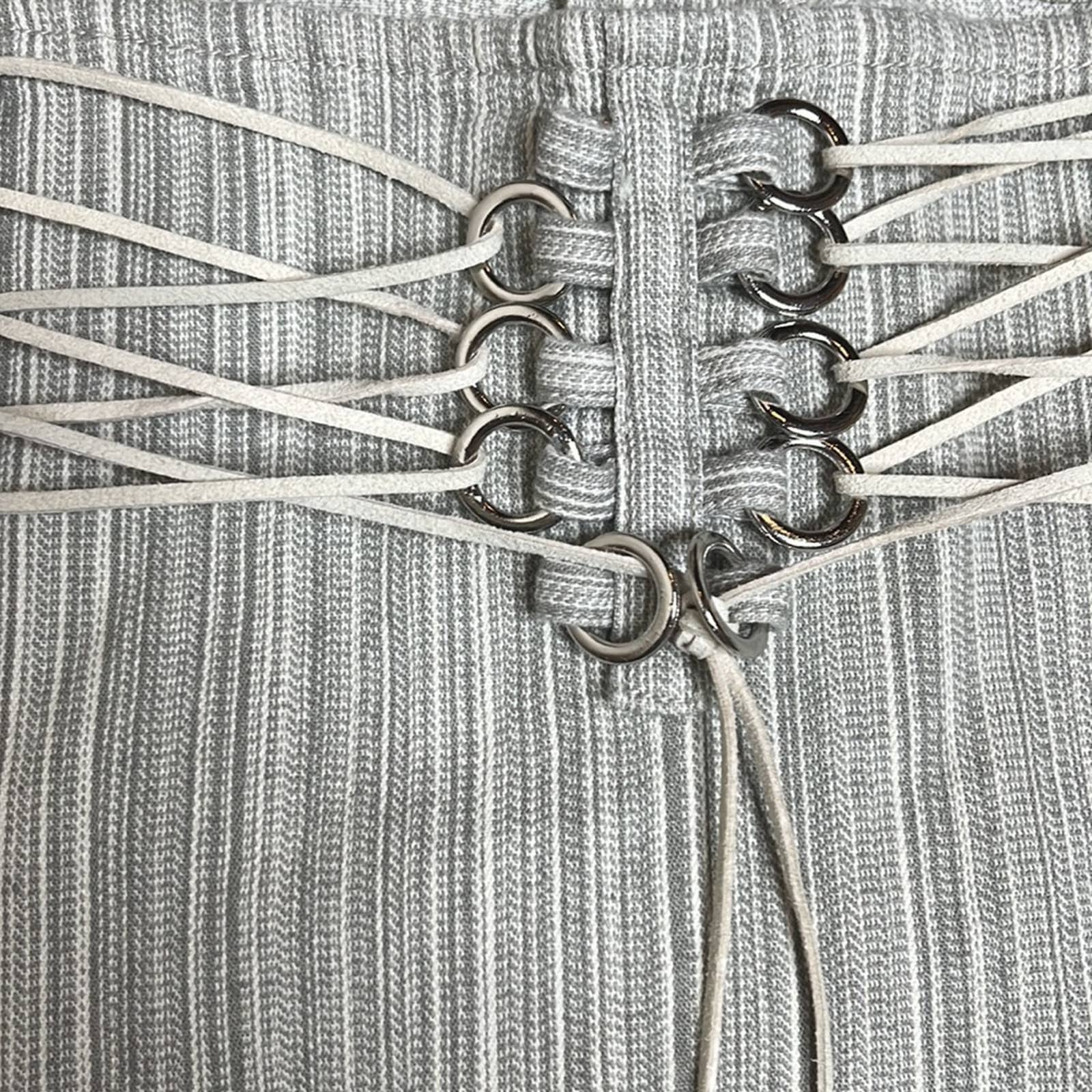 00s Lace Up Skirt - Image 3