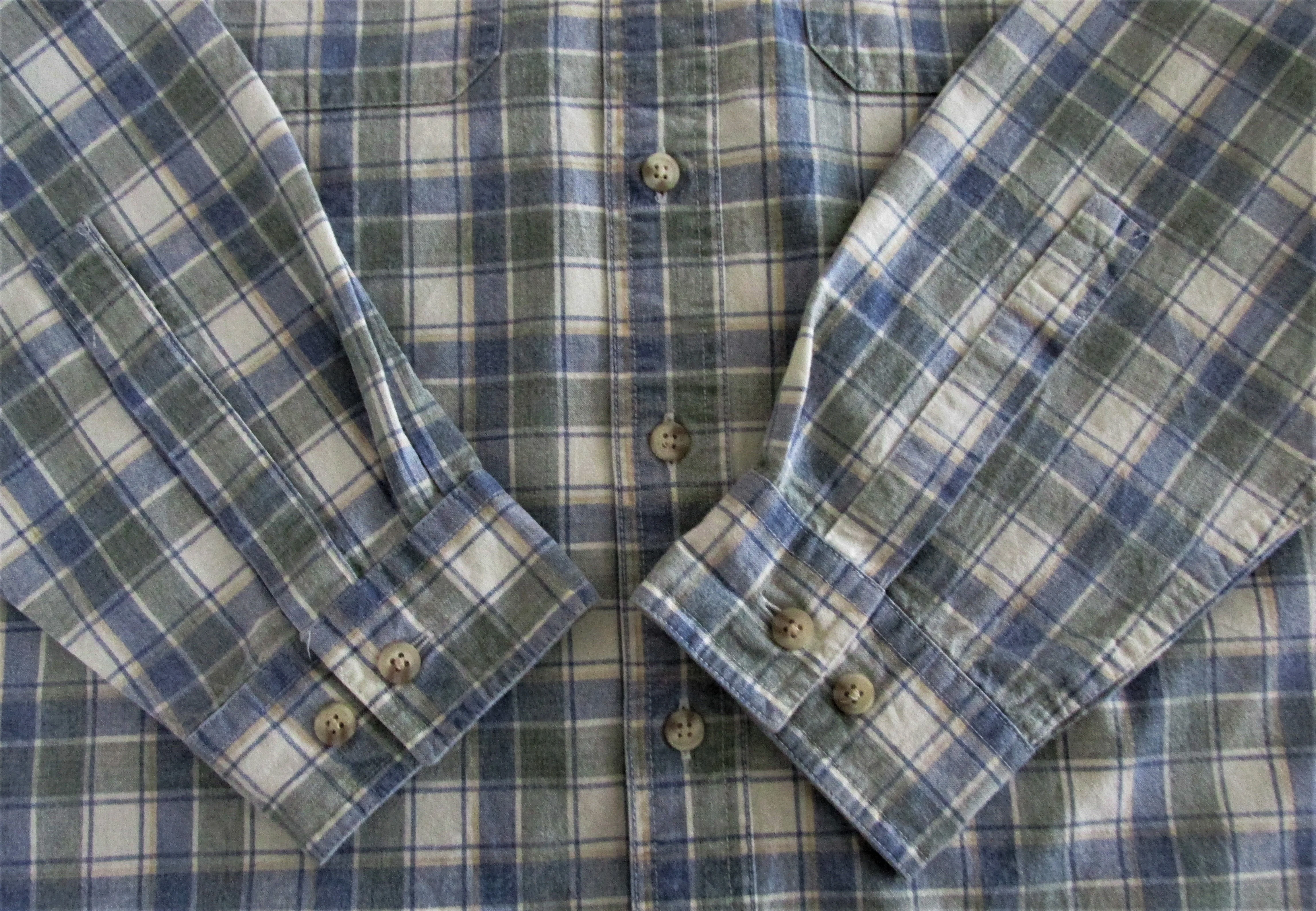 00s Ll Bean Medium Weight Cotton Shirt Size Large Tall By L.L. Bean - Image 4