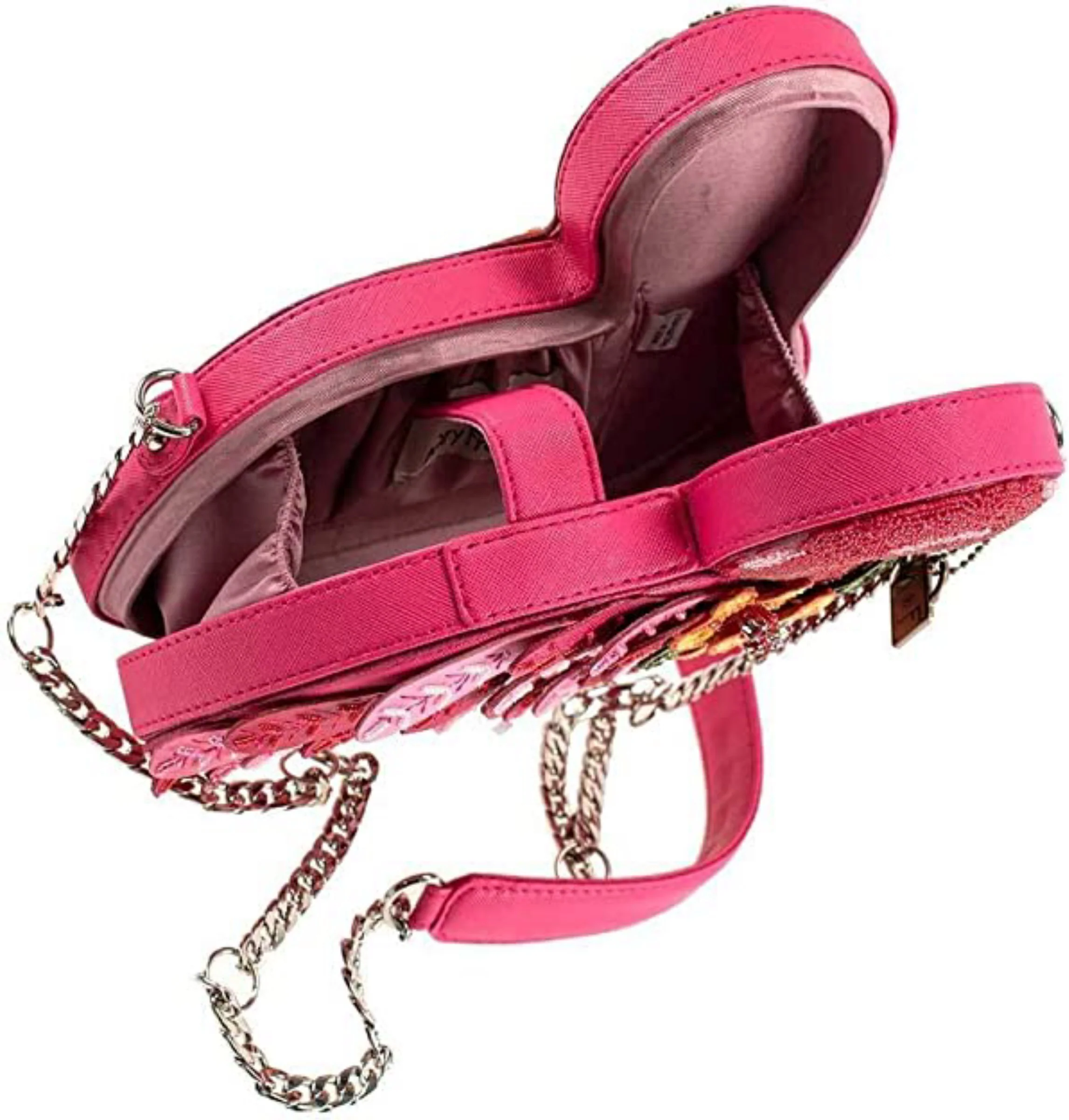 00s Mary Frances Beaded Crossbody Flamingo Handbag By Mary Frances - Image 4