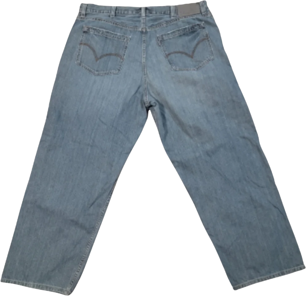 00s Mens Levi's Silvertab Baggy Jeans Size 40/30 By Levi's Silvertab - Image 2