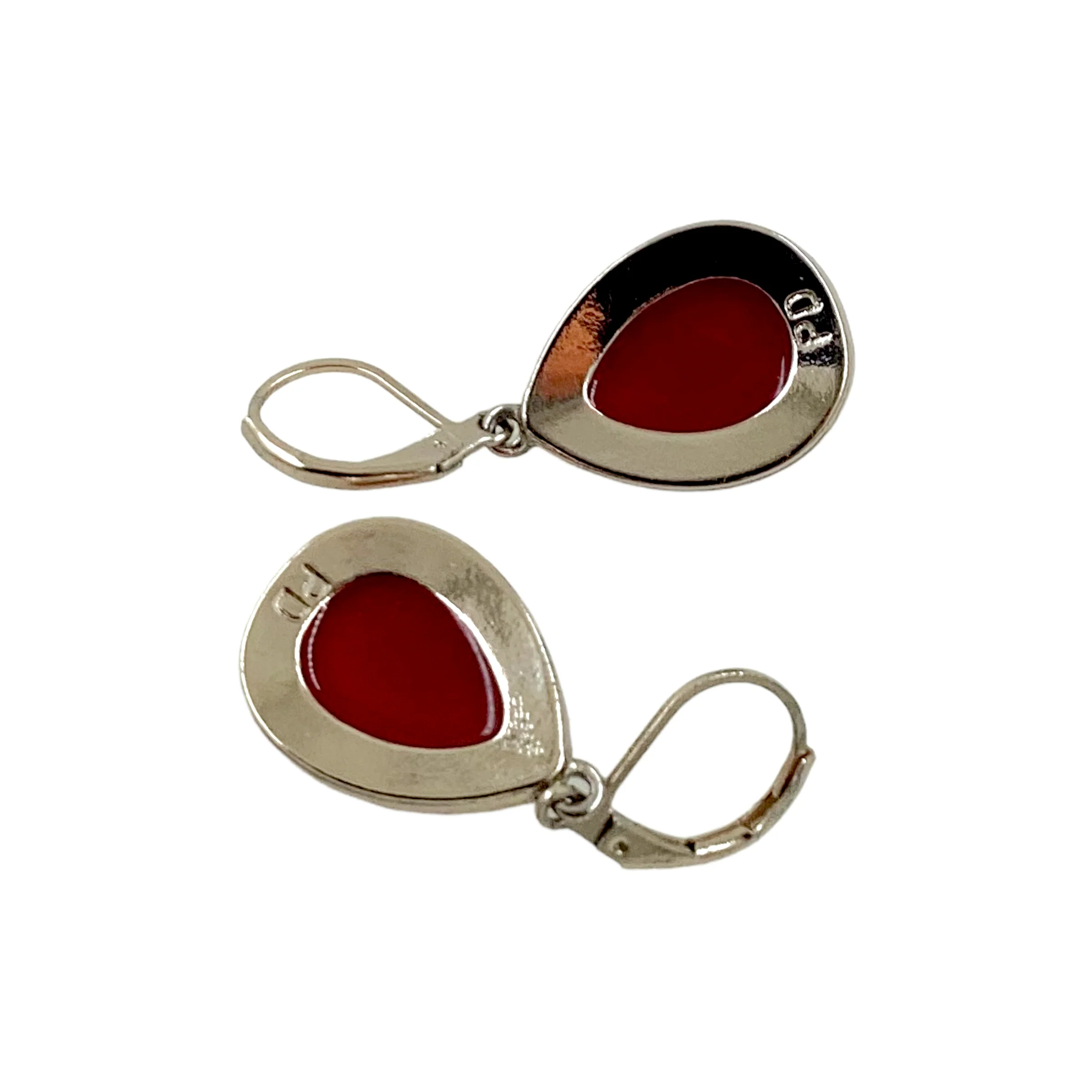 00s Modernist Poppy Bracelet Earrings Necklace Set By Premier Designs - Image 12