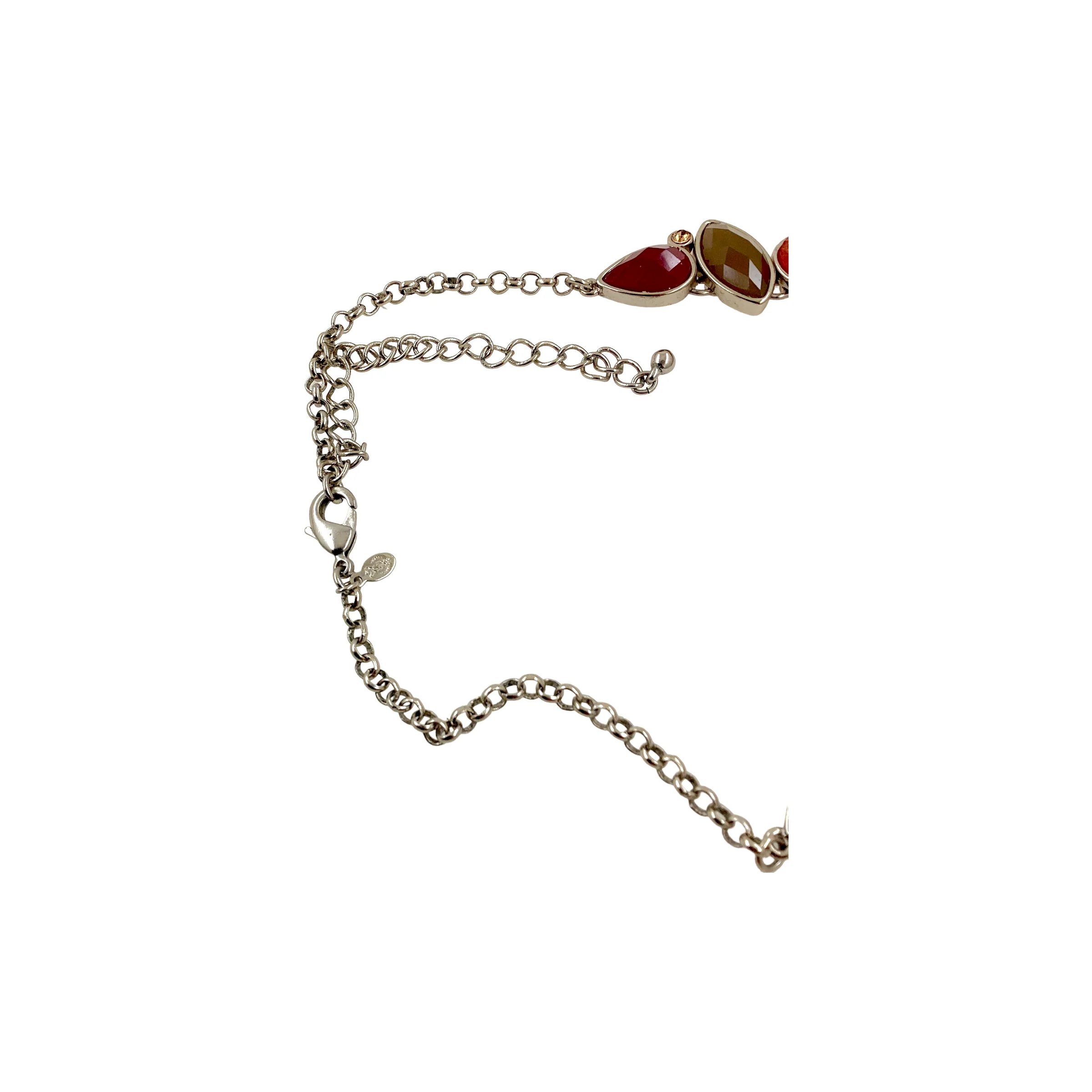 00s Modernist Poppy Bracelet Earrings Necklace Set By Premier Designs - Image 9