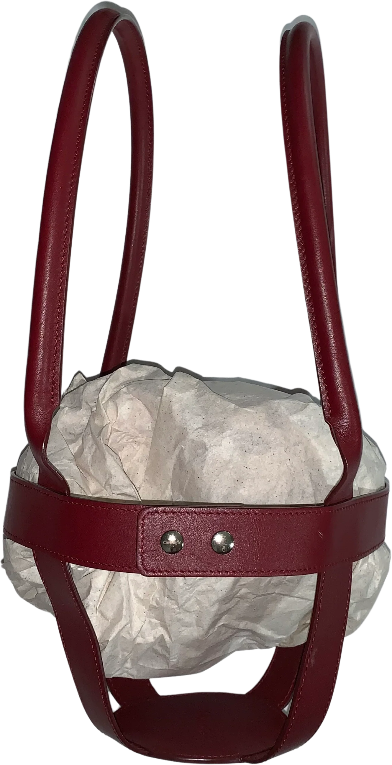 00s 1) Nib Bridle Mood Nomade Christofle Red Leather By Christofle - Image 2