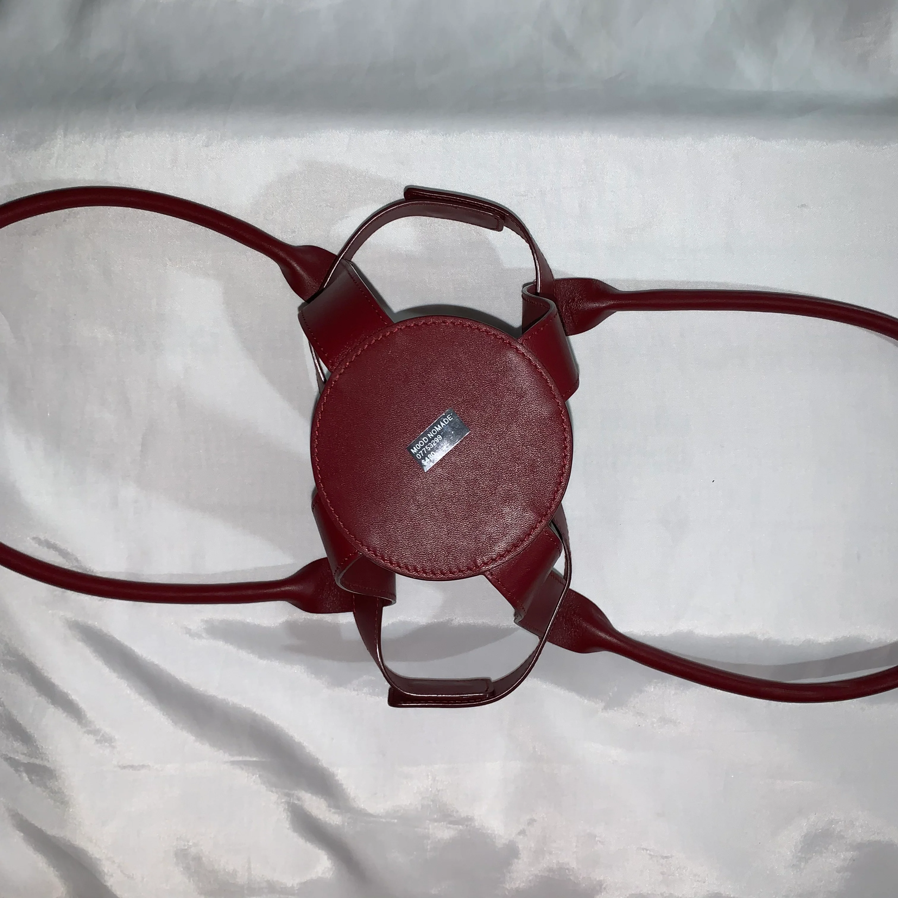 00s 1) Nib Bridle Mood Nomade Christofle Red Leather By Christofle - Image 8