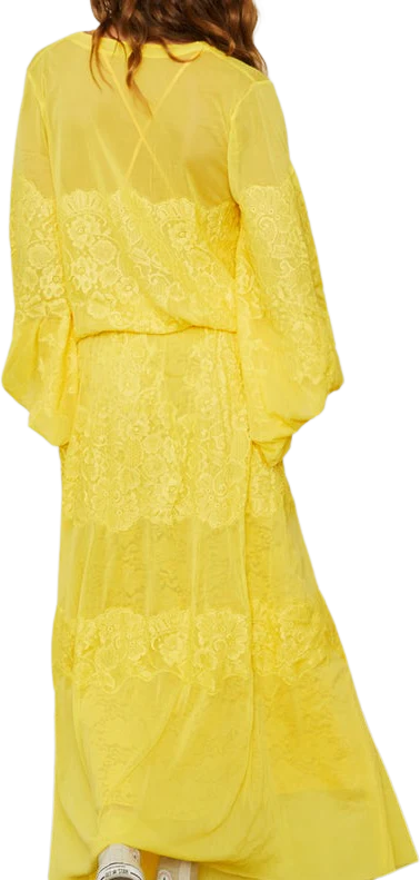 00s Nwt Retro Boho,festival,royal,fairy,regency Dress By Hah - Image 2