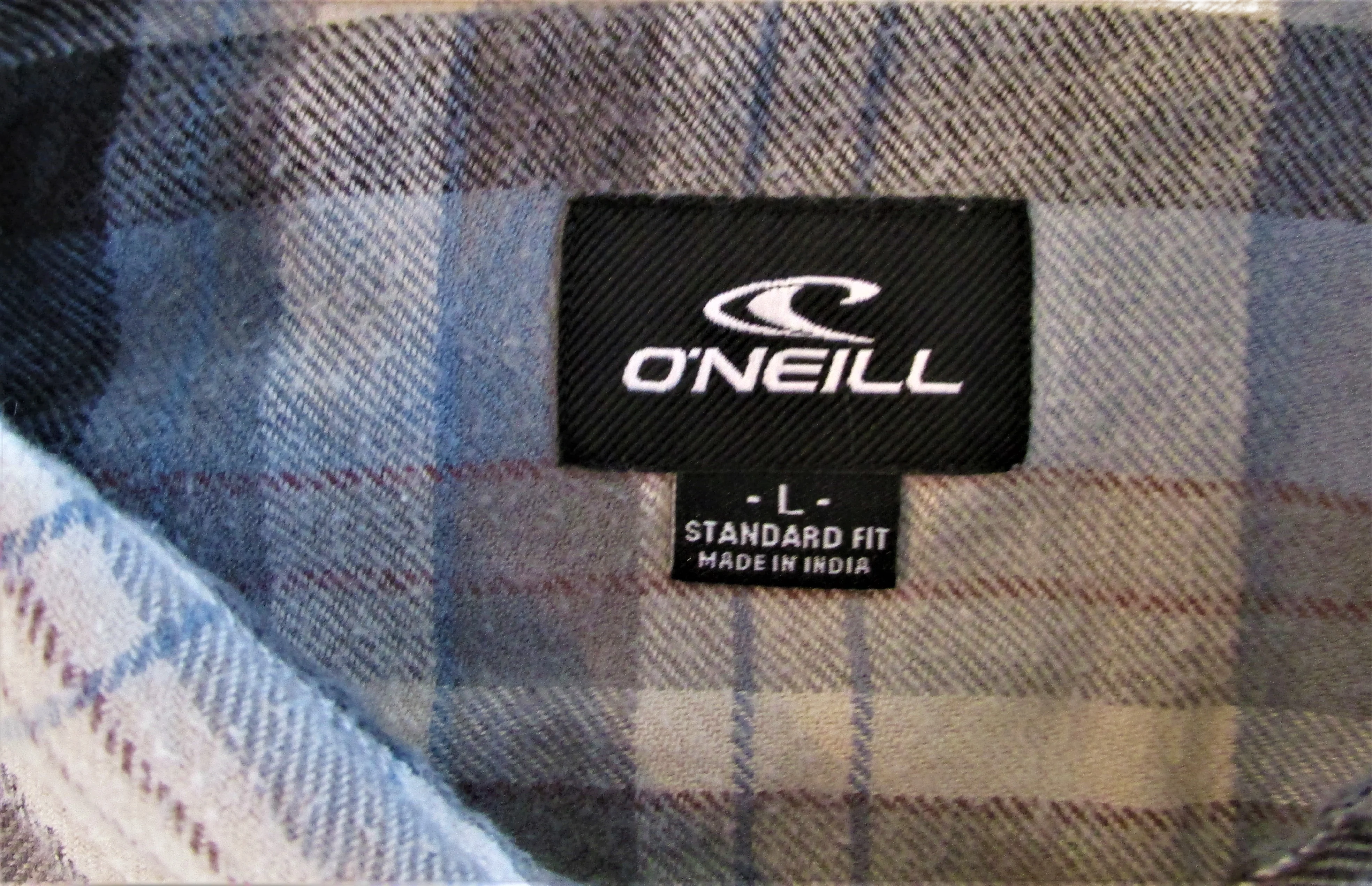 00s O'neill Men's Cotton Flannel Shirt Size Large By O'neill - Image 2