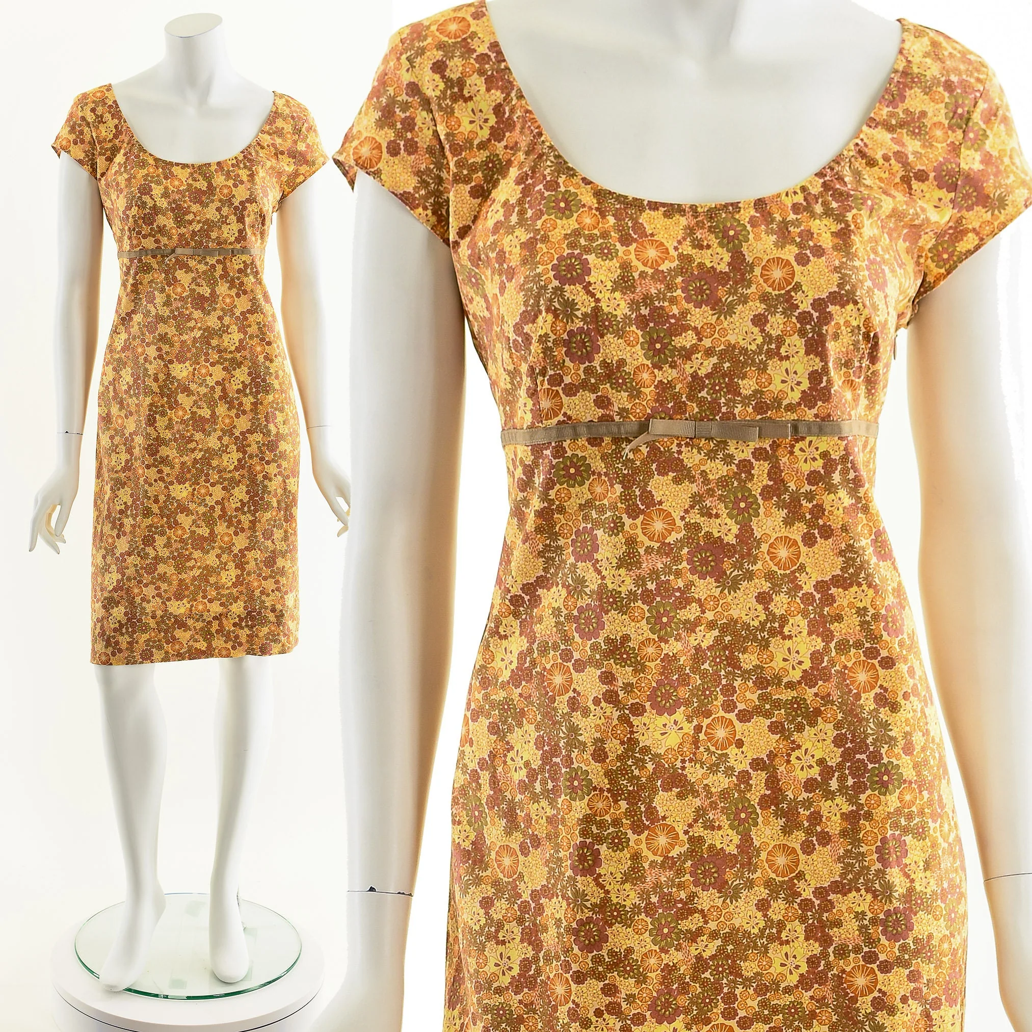 00s Orange Blossom Baby Doll Princess Dress - Image 3
