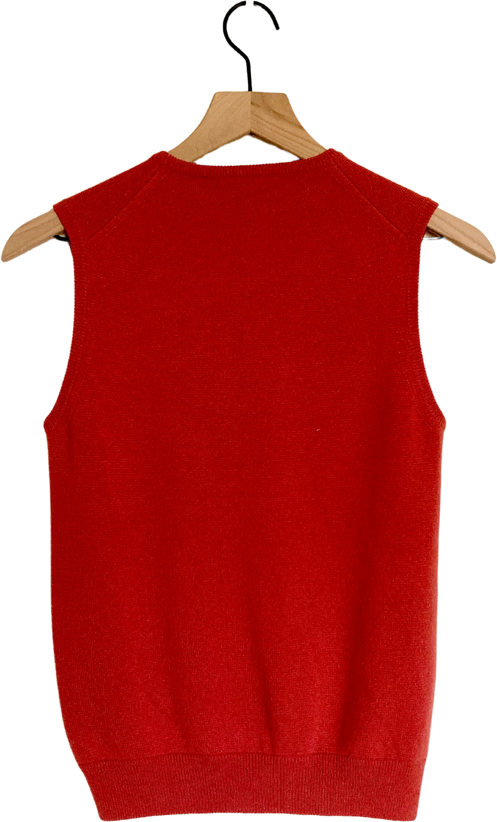 00s Orange Cashmere Sleeveless Vest Style Top By Marc Jacobs - Image 2
