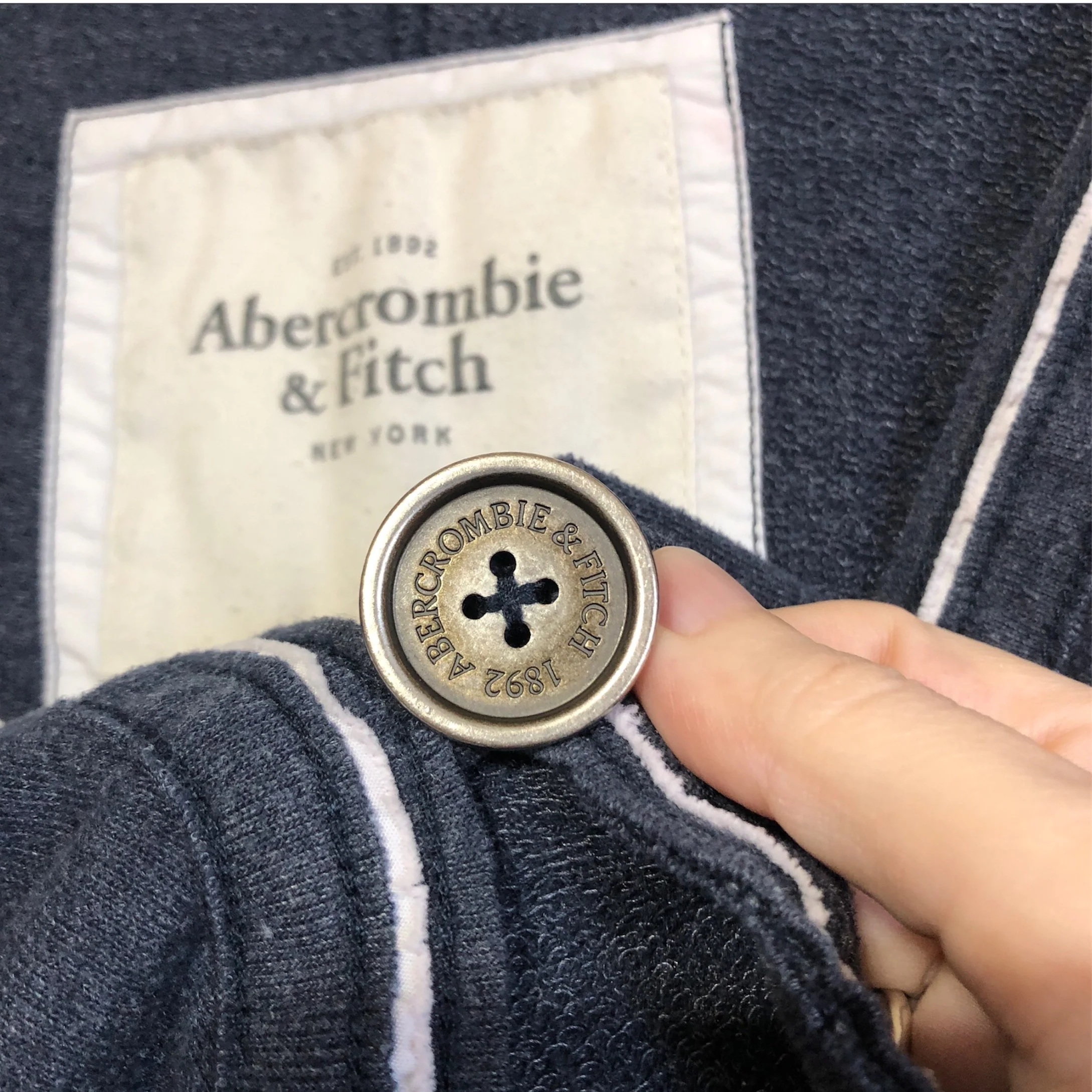 00s Single Button Cocoon Cardigan By Abercrombie & Fitch - Image 6