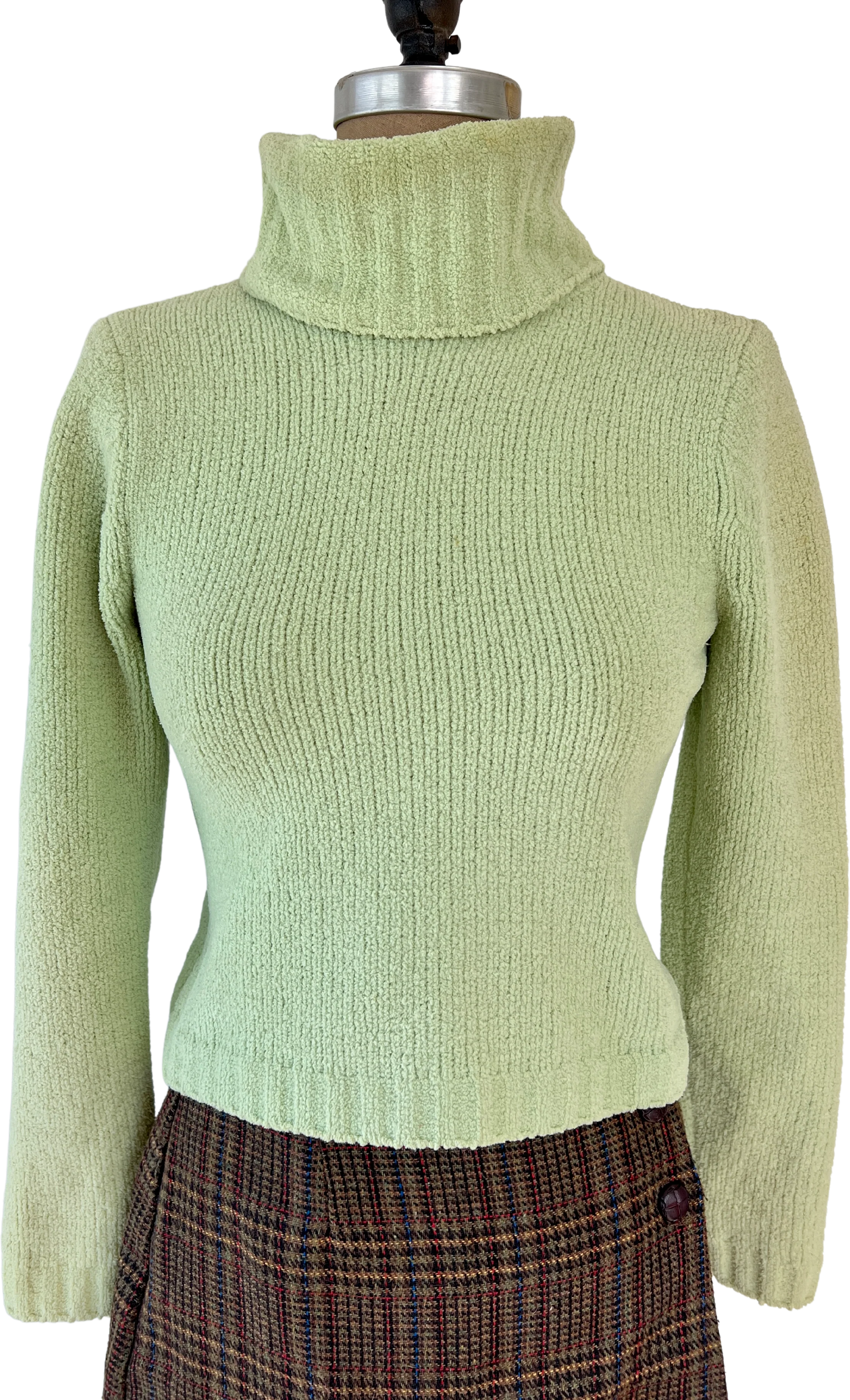00s Soft Turtleneck Sweater By Pout