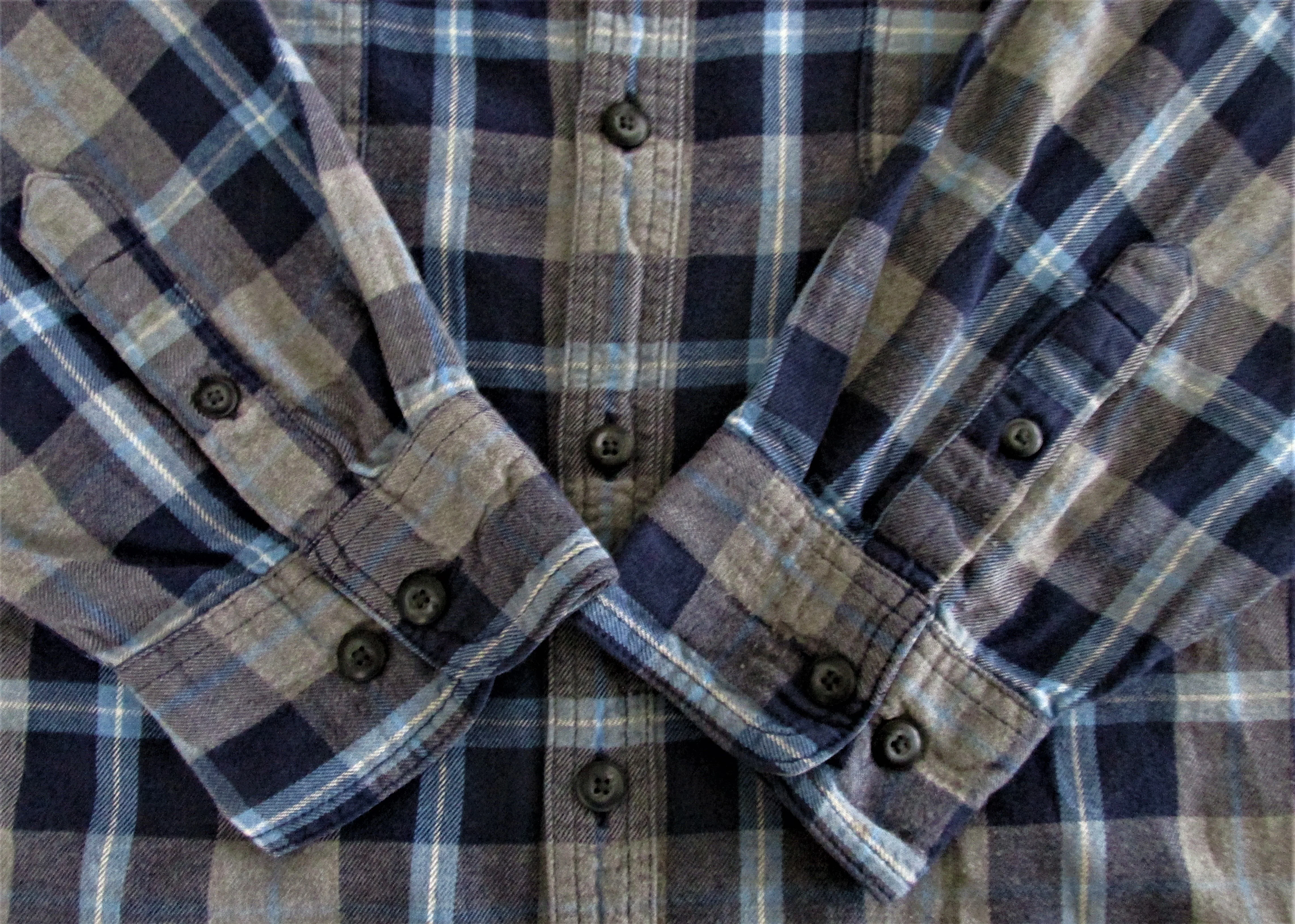 00s Sonoma Men's Cotton Flannel Shirt Size 4xb By Sonoma - Image 4