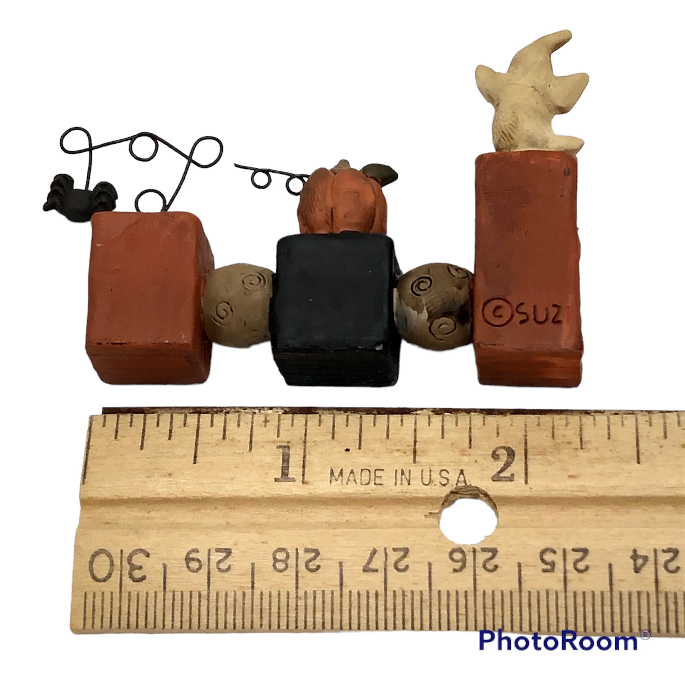 00s Suzi Skoglund Halloween Boo Ghost Mini Figurine By Blossom Bucket - Image 4
