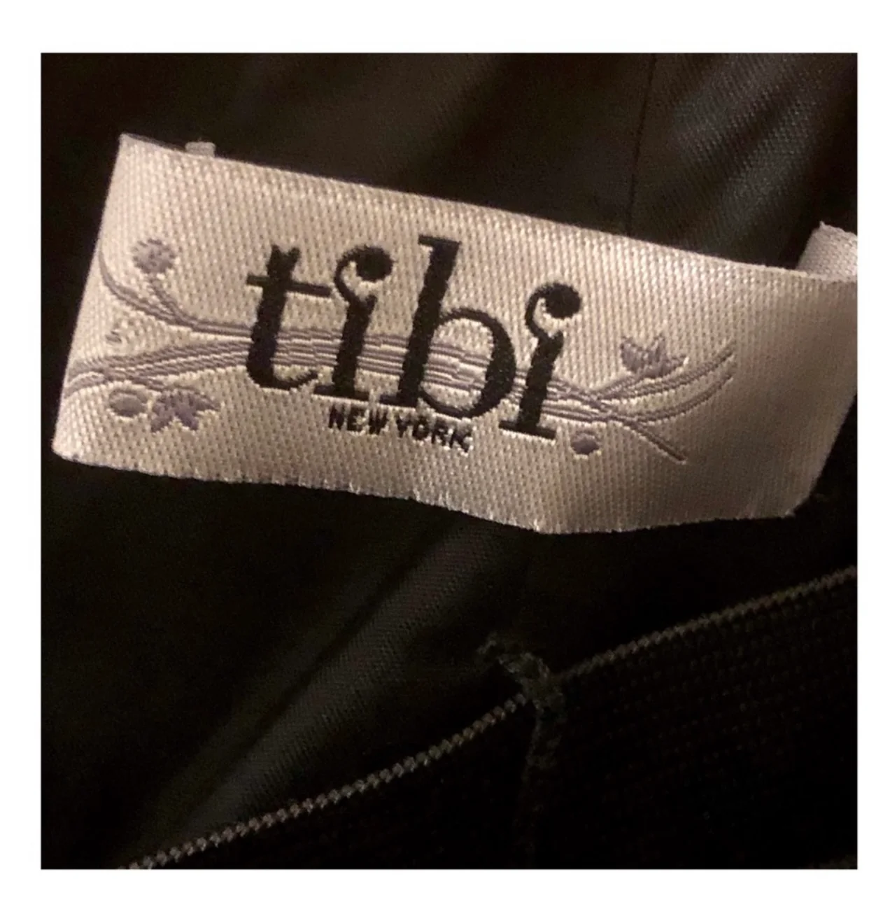 00s Brocade Black Party Dress Xs/s by Tibi - Image 7