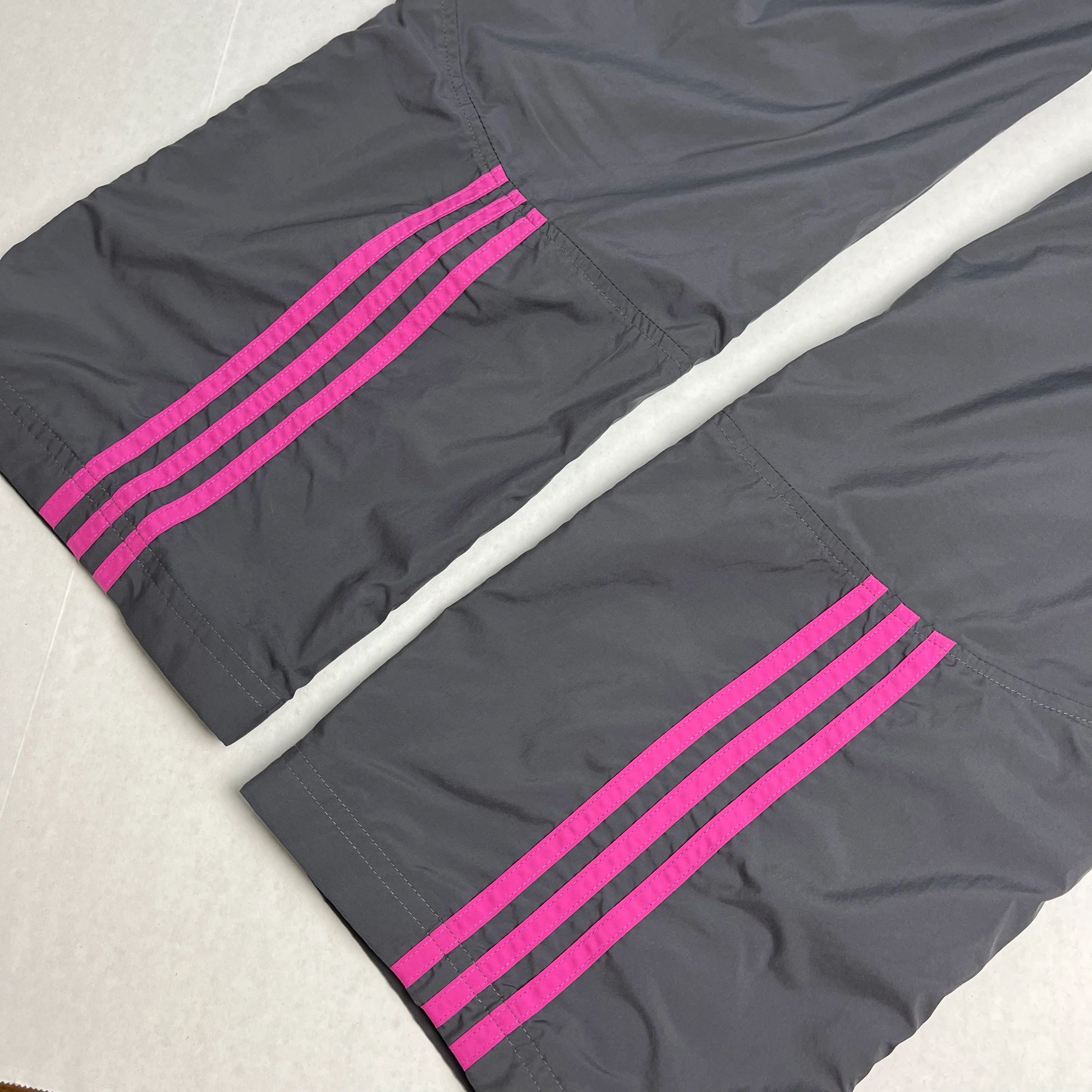 00s Vintage Gray Track Pant Joggers By Adidas - Image 4