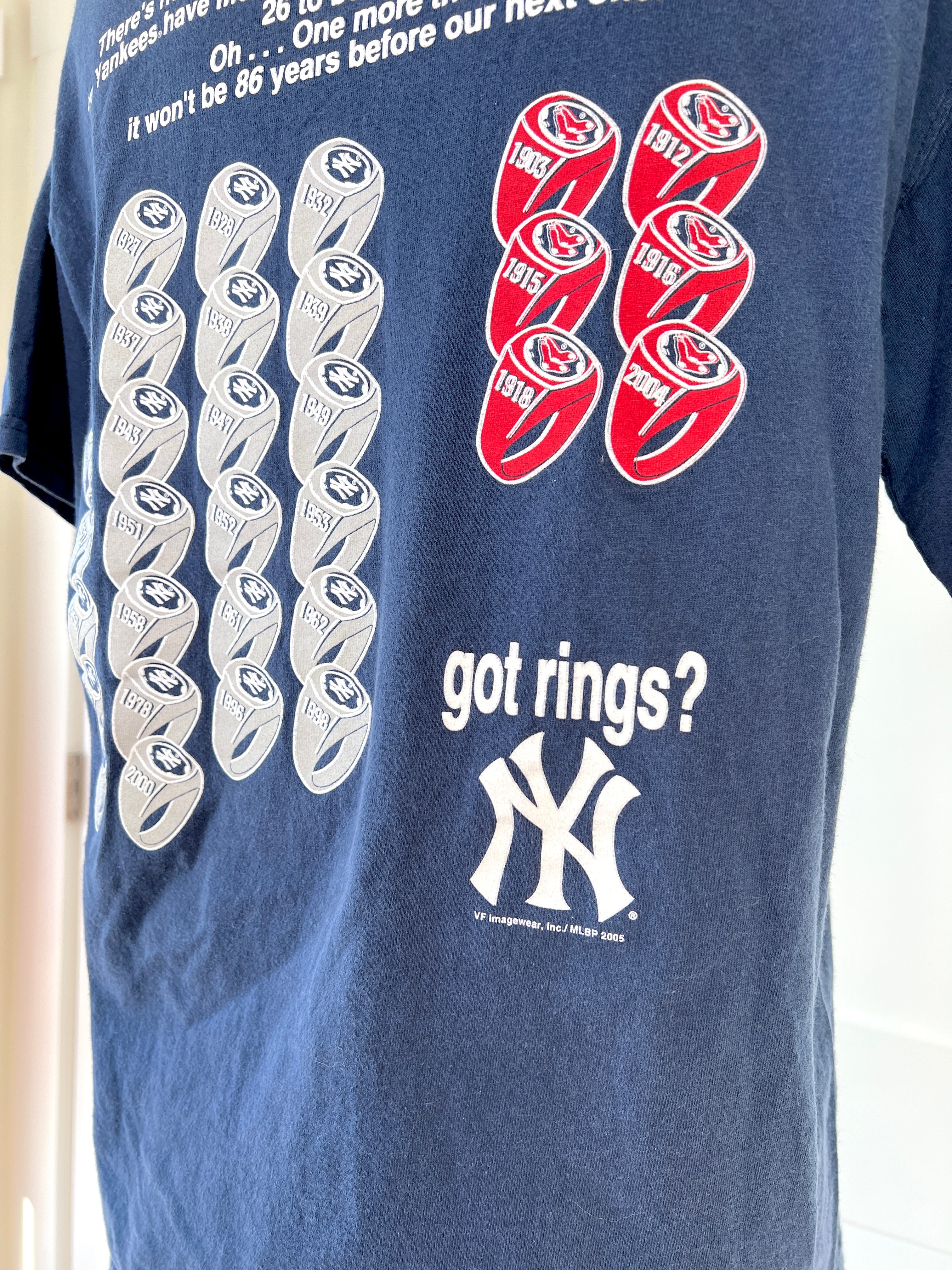 00s Yankees Vs Red Sox Got Rings?" Tee By Lee - Image 5