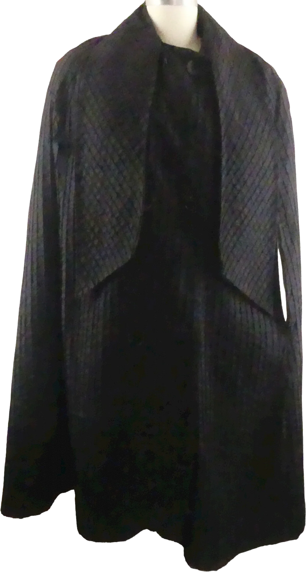 100% Cotton Pintuck Cape/cloak By Tuxster All Purpose