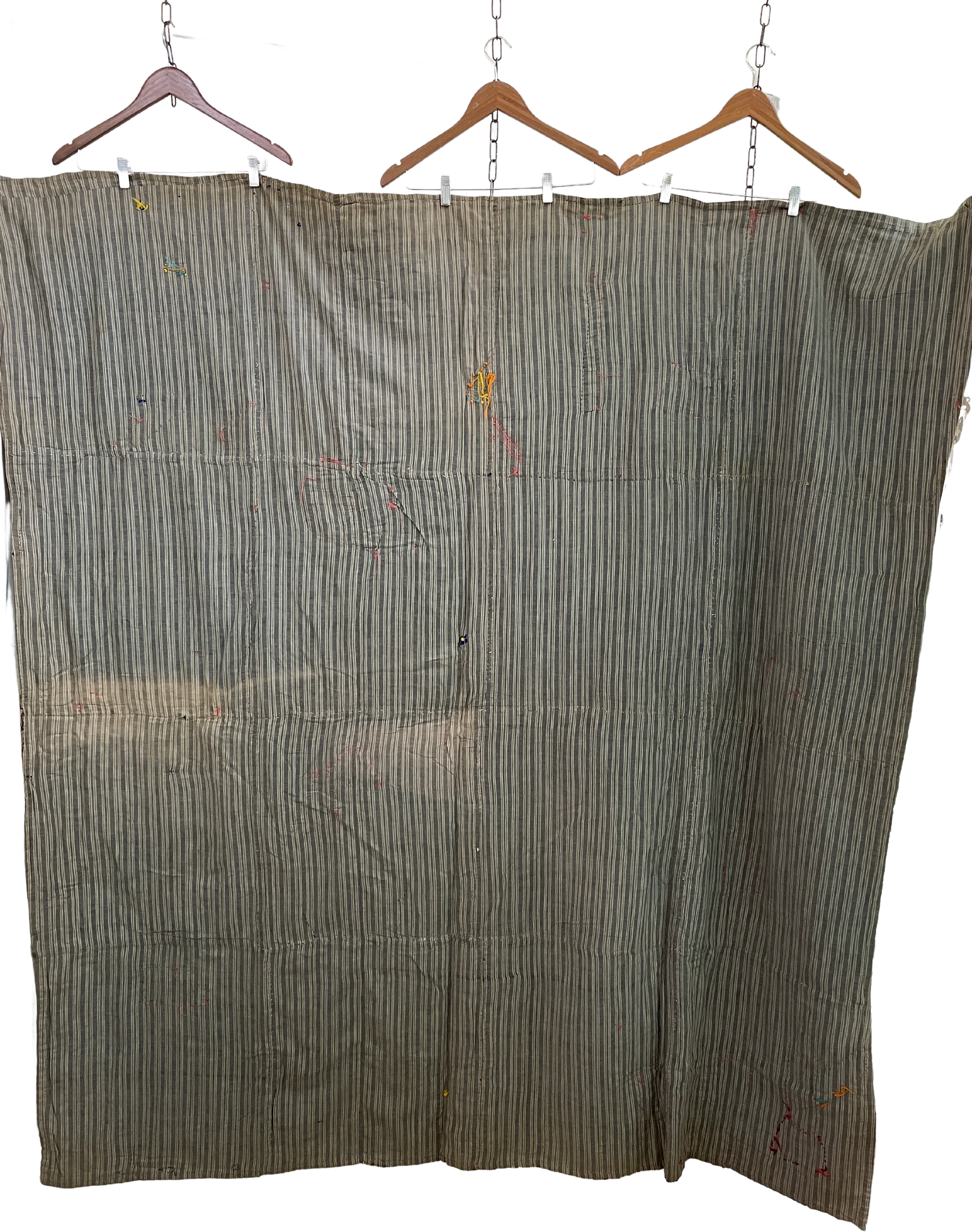10s Antique Patchwork Crazy Quilt - Image 2