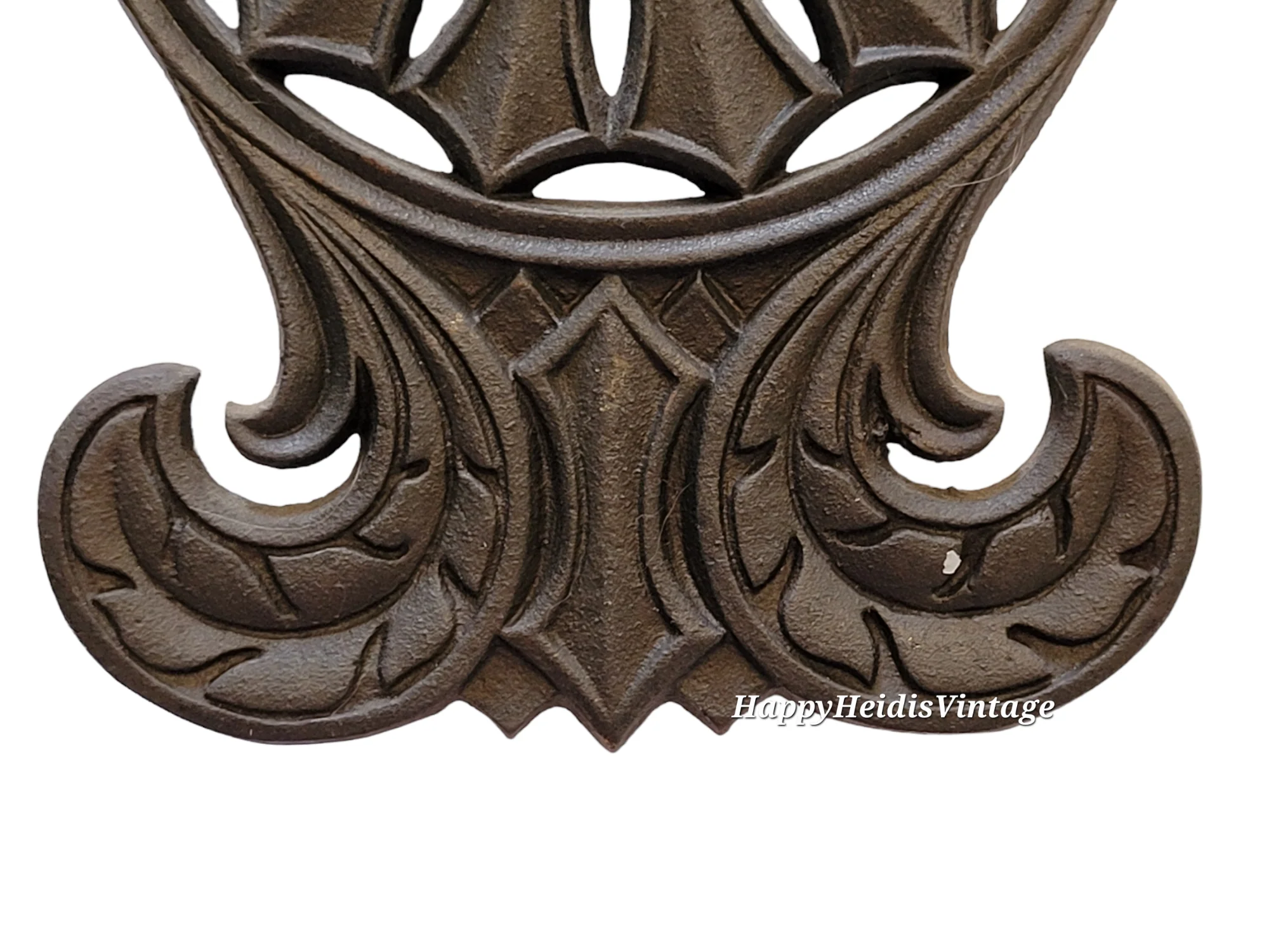 10s Raised Iron Trivet Kitchen Wall Decor By Hopewell - Image 5