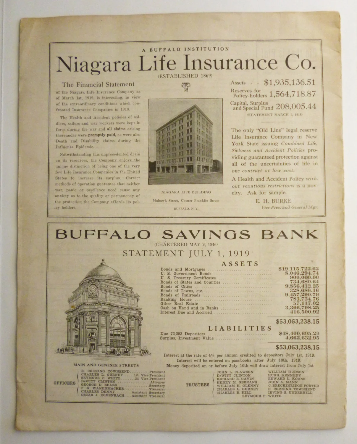1919 4th of July Issue American Jewish Review Magazine Buffalo-syracuse-rochester-Niagara Falls - Image 3
