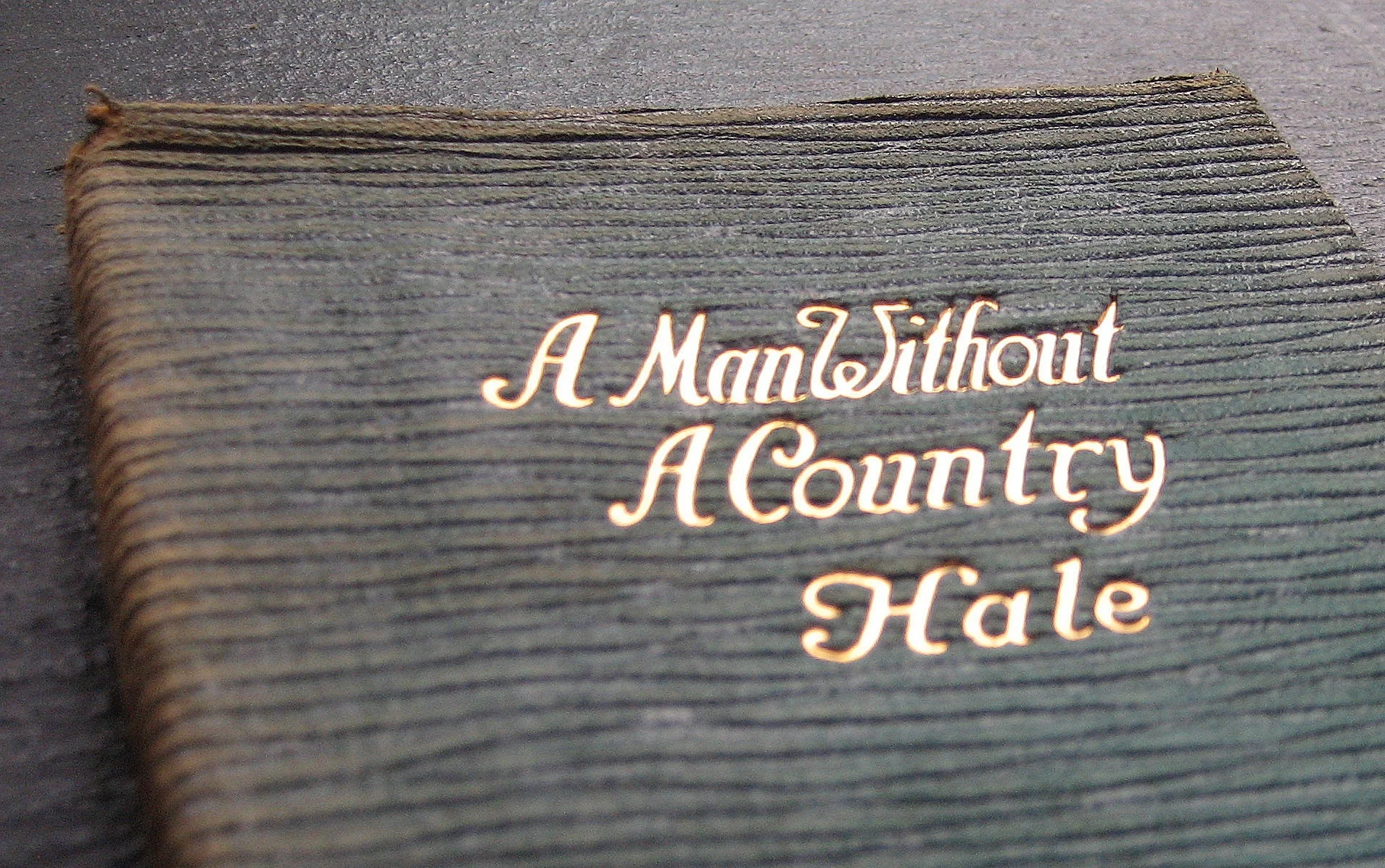 1920 Leather Bound a Man Without a Country Printed Barse and Hopkins New York by Edward Everett Hale - Image 3
