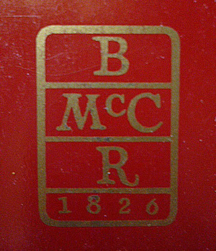 1926 One Hundred Year Commemorative Art Nouveau Gold and Red Double Deck Playing Cards In 2 Red Boxes - Image 5