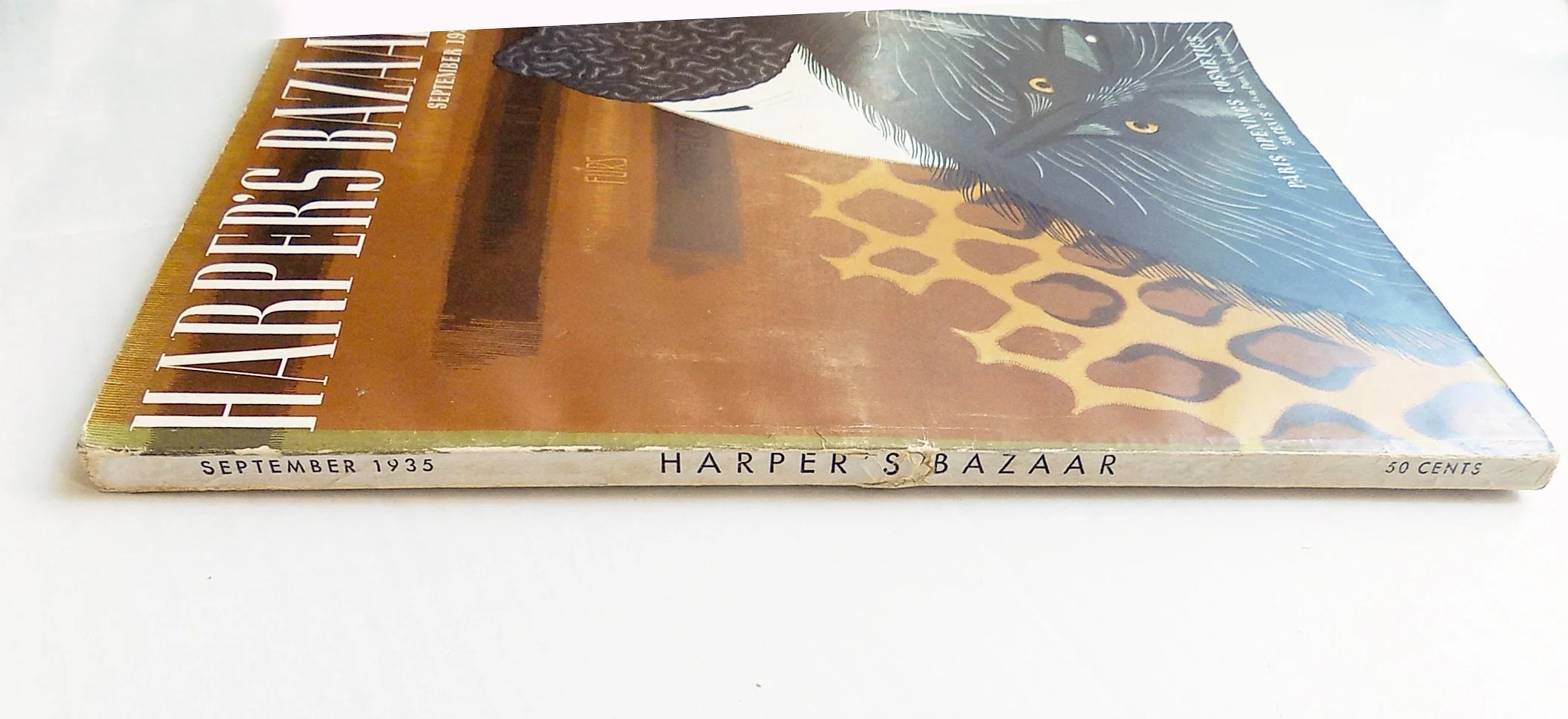 1935 Magazine Erte Cover Steichen and Man Ray Photos Dali Illustration Shiaperelli Fashion Cole Porter Shirley Temple by Harper's Bazaar - Image 5