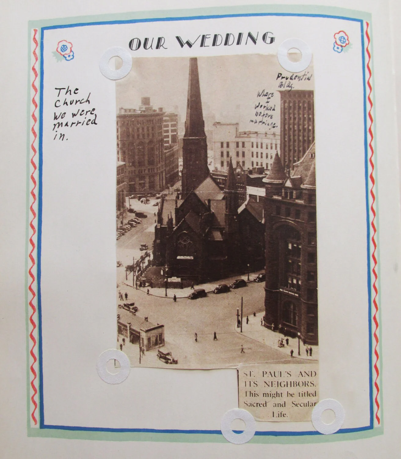 1936 Bride Book From Buffalo Ny Published In 1926 with Practical Household Suggestionss - Image 2