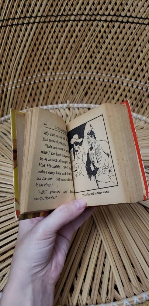 1939 The Lone Ranger Better Little Books Lone Ranger and The Black Shirt Highwayman Lone Ranger On The Barbary Coast - Image 6