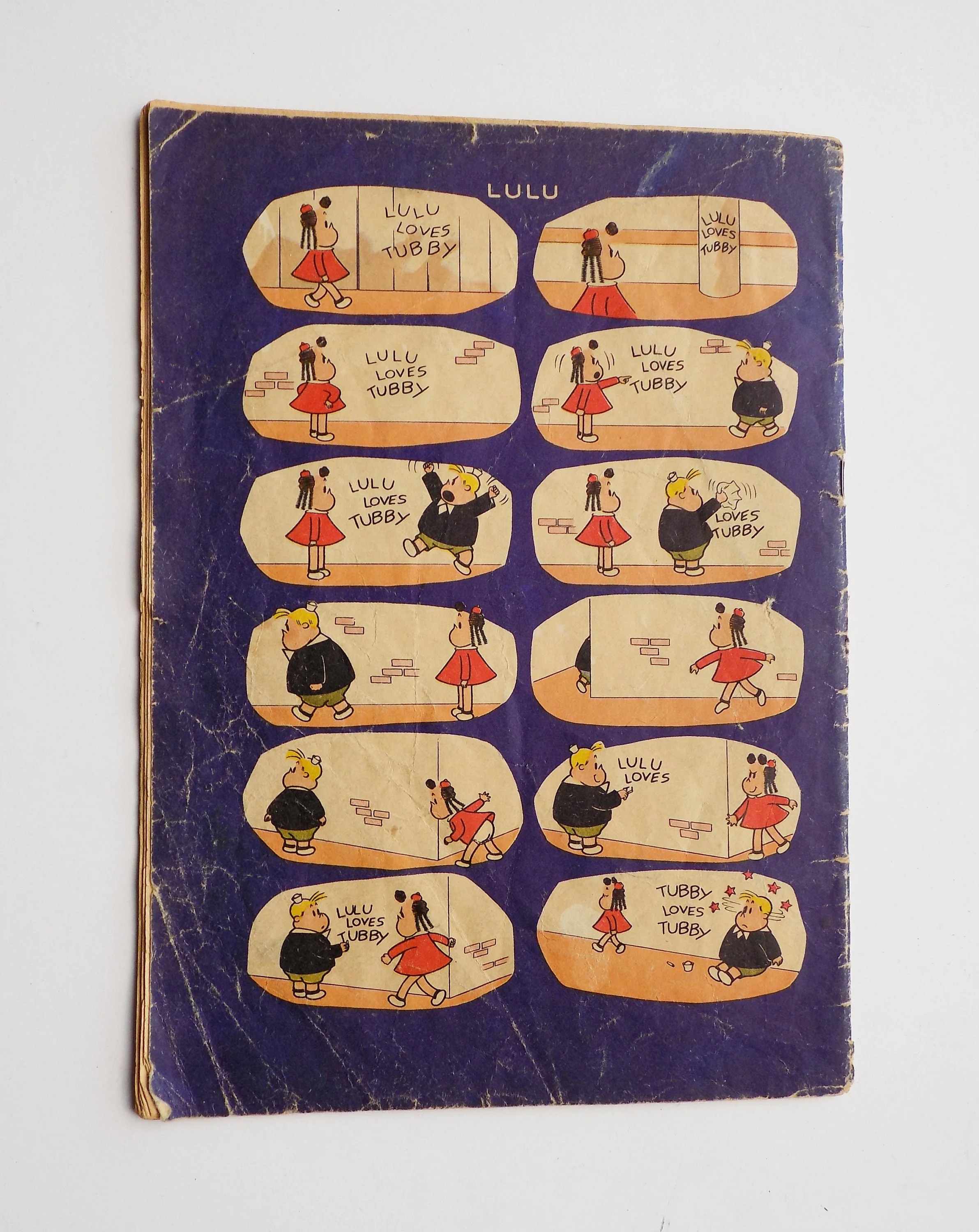 1948 Little Lulu Comic Book Rare Fair Condition No Advertising! Dell Marge's Little Lulu Jan - Feb 1948 Tubby - Image 7