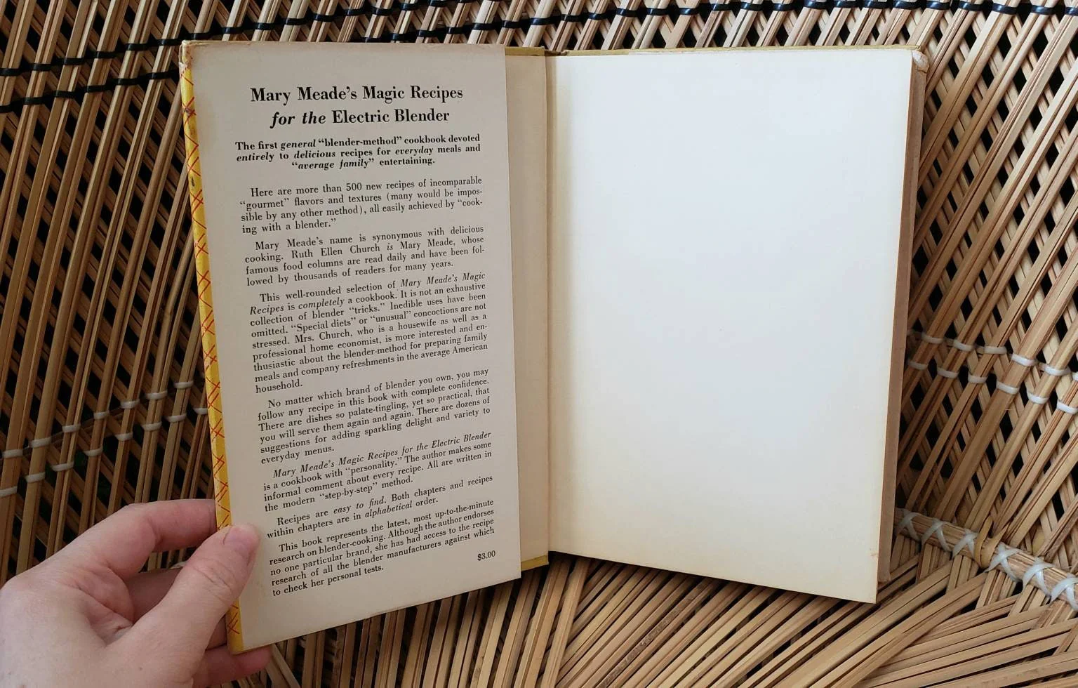 1952 Mary Meade's Magic Recipes for The Osterizer Cookbook by Ruth Ellen Church - Image 5