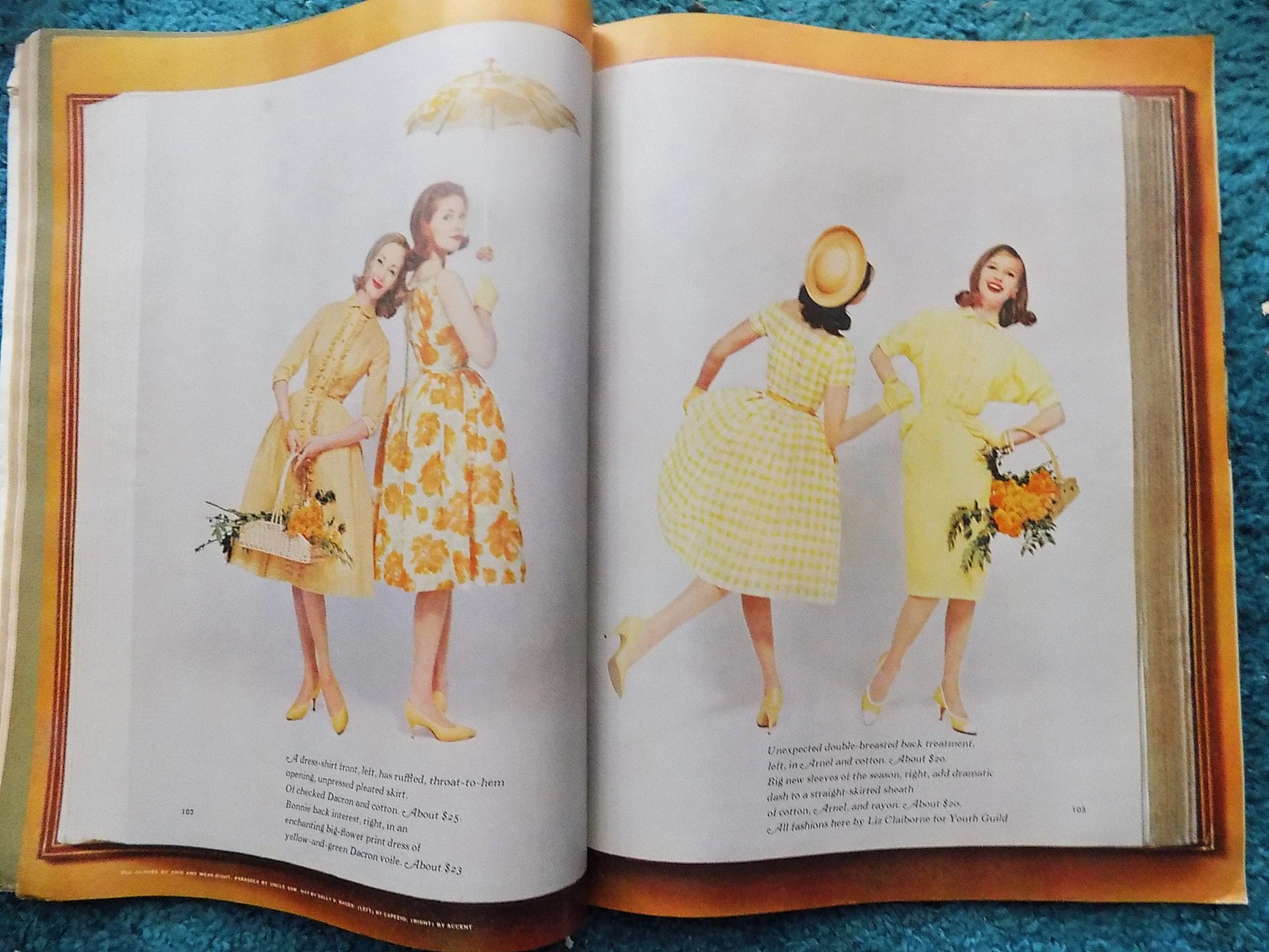 1960 Mccall's Magazine May Diane Arbus Fashion Photography Diane Arbus Commercial Work 236 Pages Fashion Recipes Style by Mccall's - Image 4