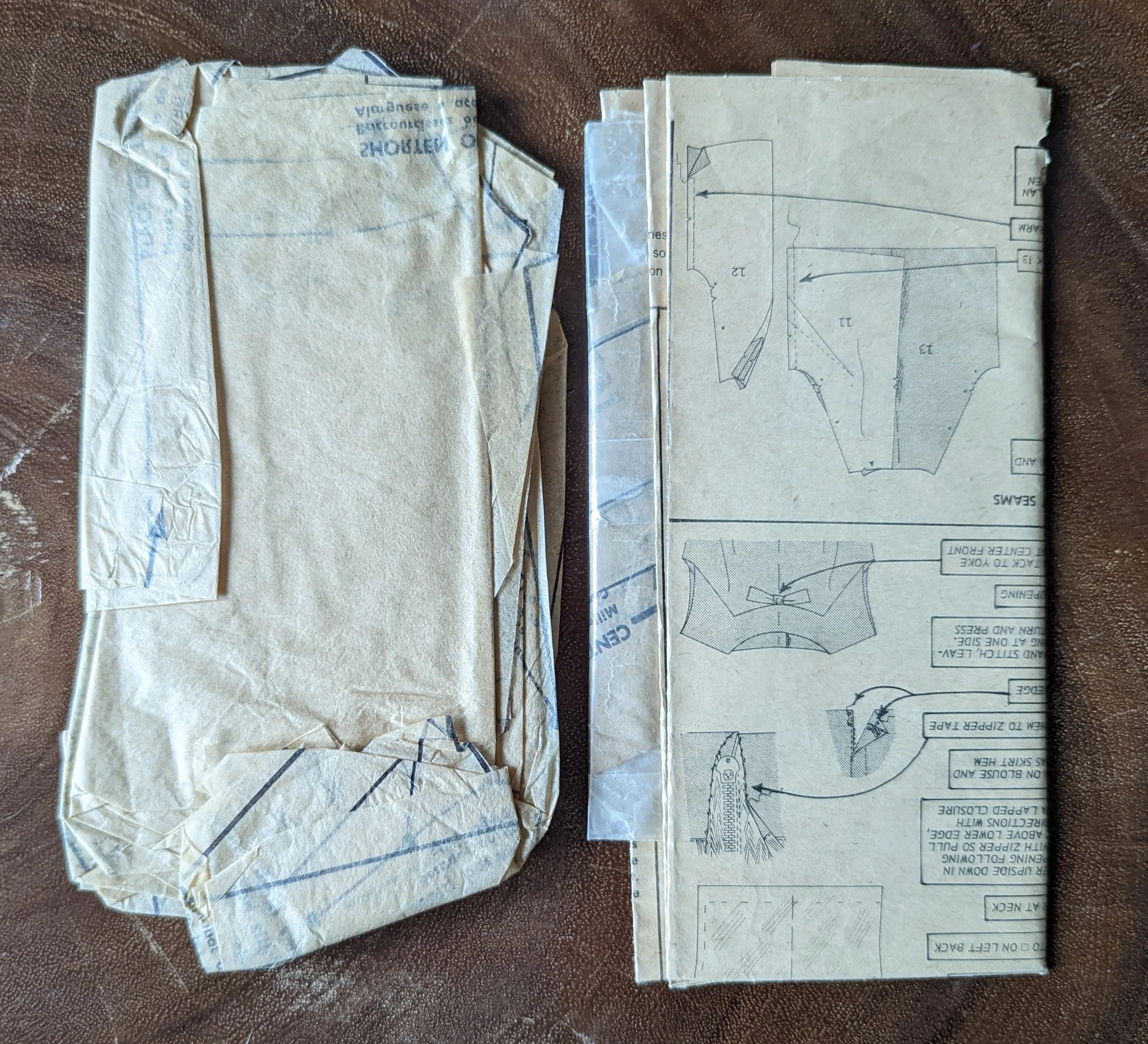 1963 5954 Sewing Pattern In Size 14 by Vogue - Image 3