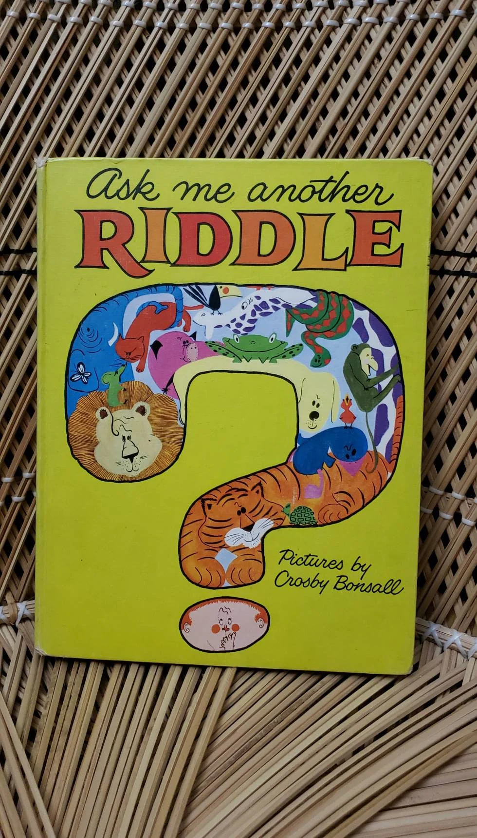 1964 Ask Me Another Riddle Illustrated by Crosby Bonsall - Image 2