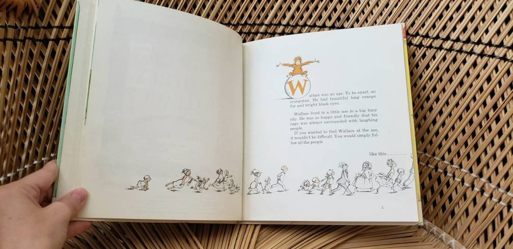 1964 Where's Wallace Story and Panoramas by Hilary Knight - Image 5