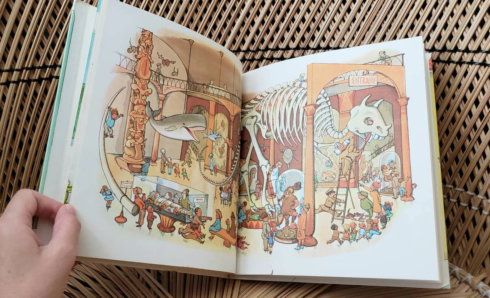 1964 Where's Wallace Story and Panoramas by Hilary Knight - Image 7