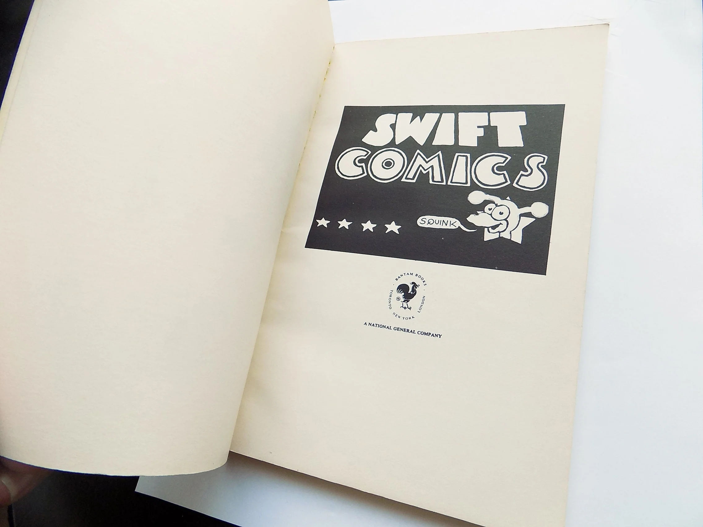 1970 1971 Swift Comics Softback Book Bantam Spiegelman Deitch Shenker Trina Robbins by Swift - Image 6