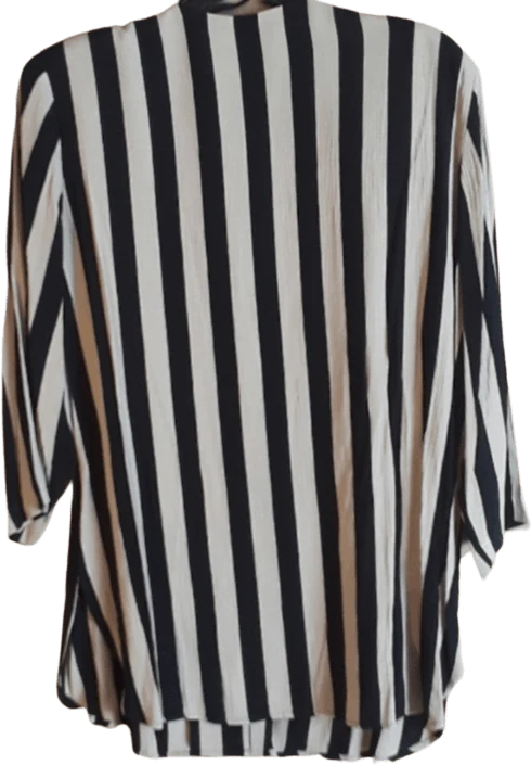 80's Striped Blazer Blouse by Michael Blake - Image 2