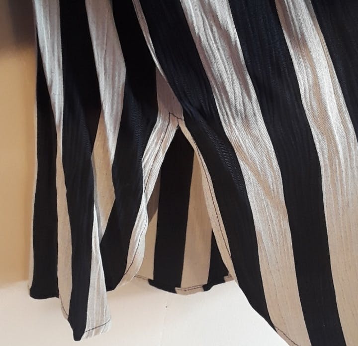 80's Striped Blazer Blouse by Michael Blake - Image 5