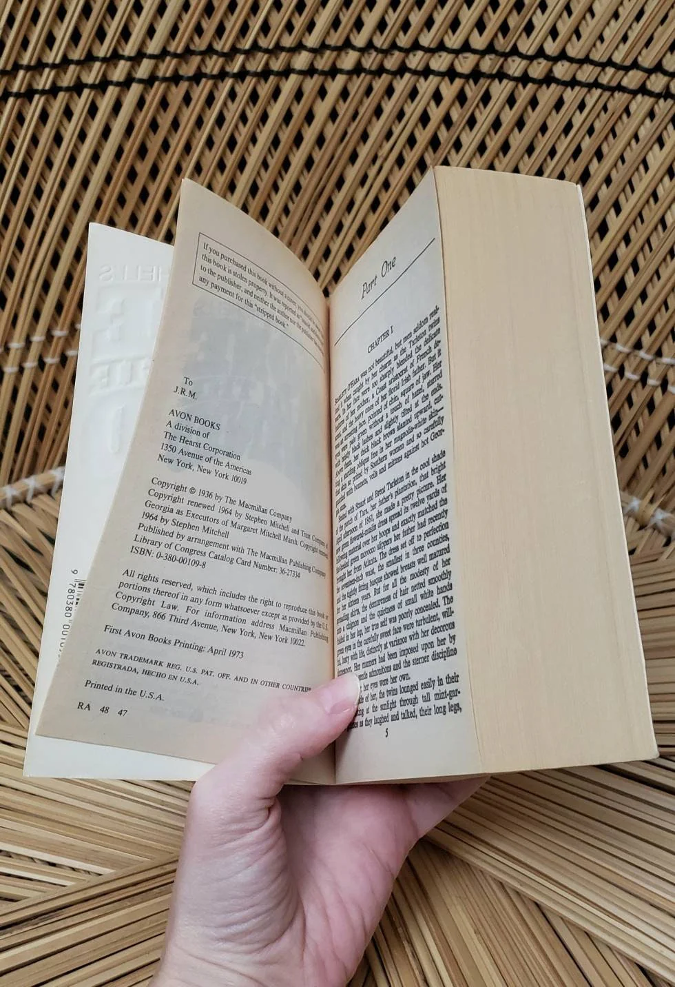1973 Gone with The Wind Paperback by Margaret Mitchell - Image 5