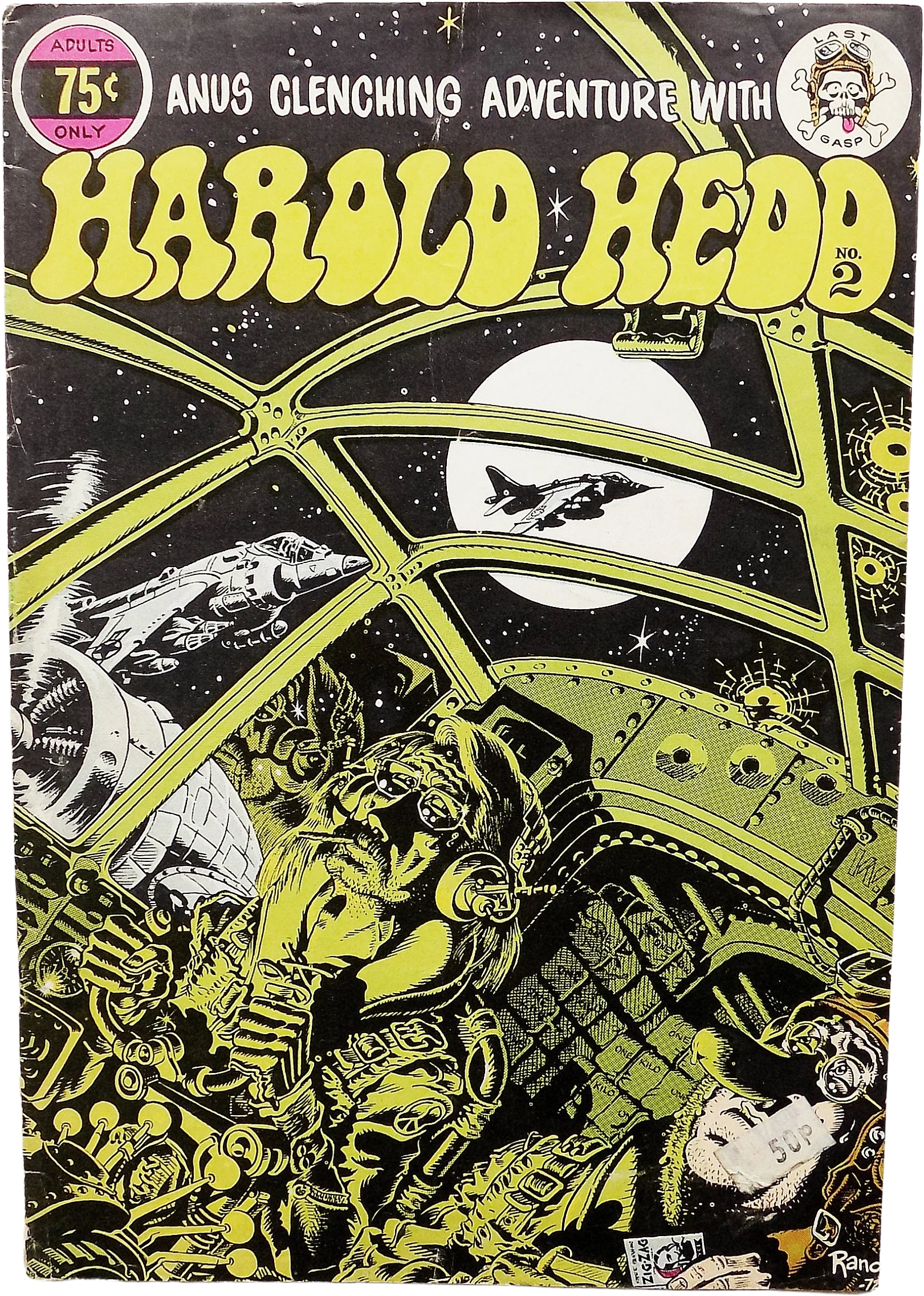 1973 Harold Head Comic Book by Rand H Holmes Last Gap by Rand H Holmes